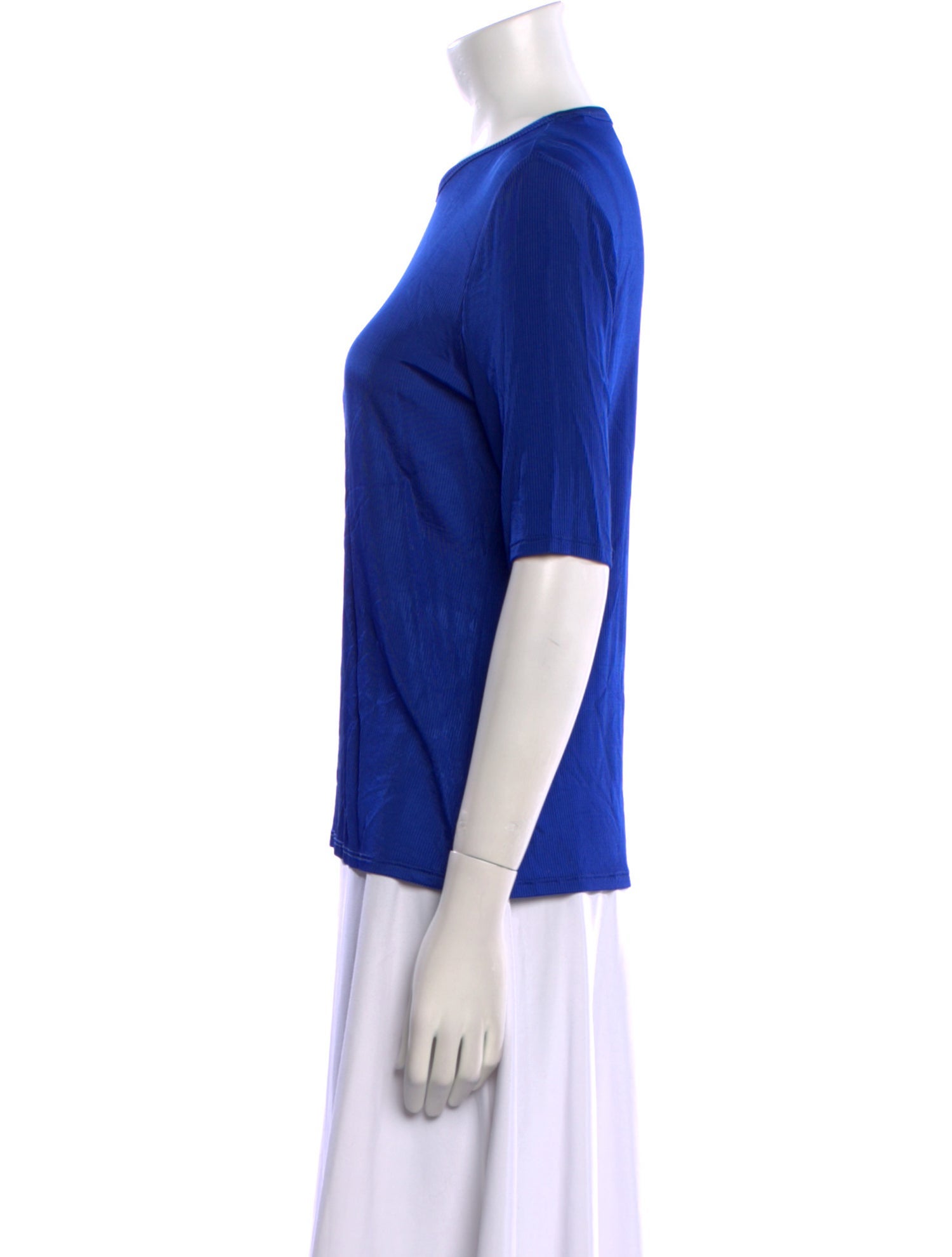 St. John Crew Neck Short Sleeve T-Shirt