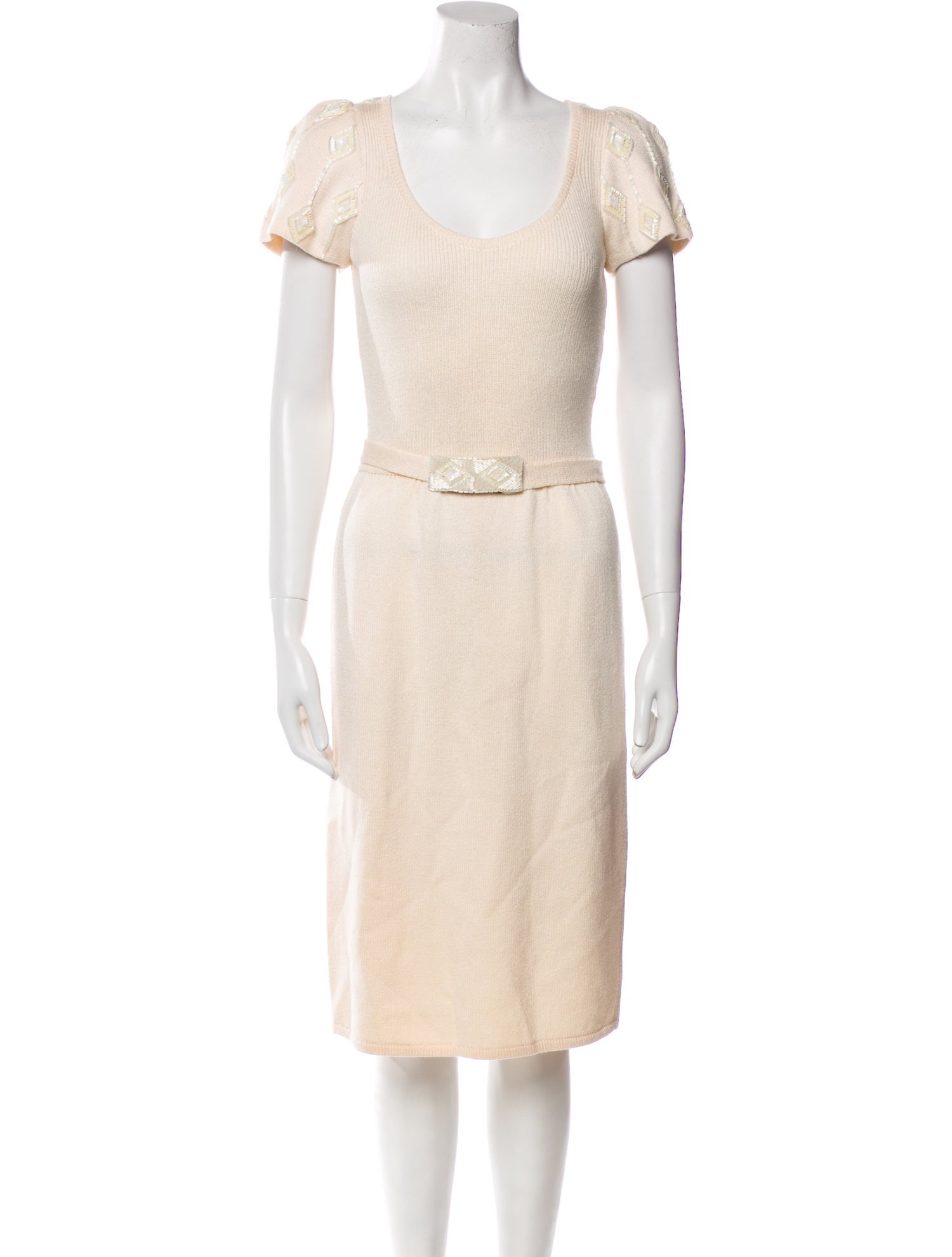 St. John Vintage Midi Length Dress