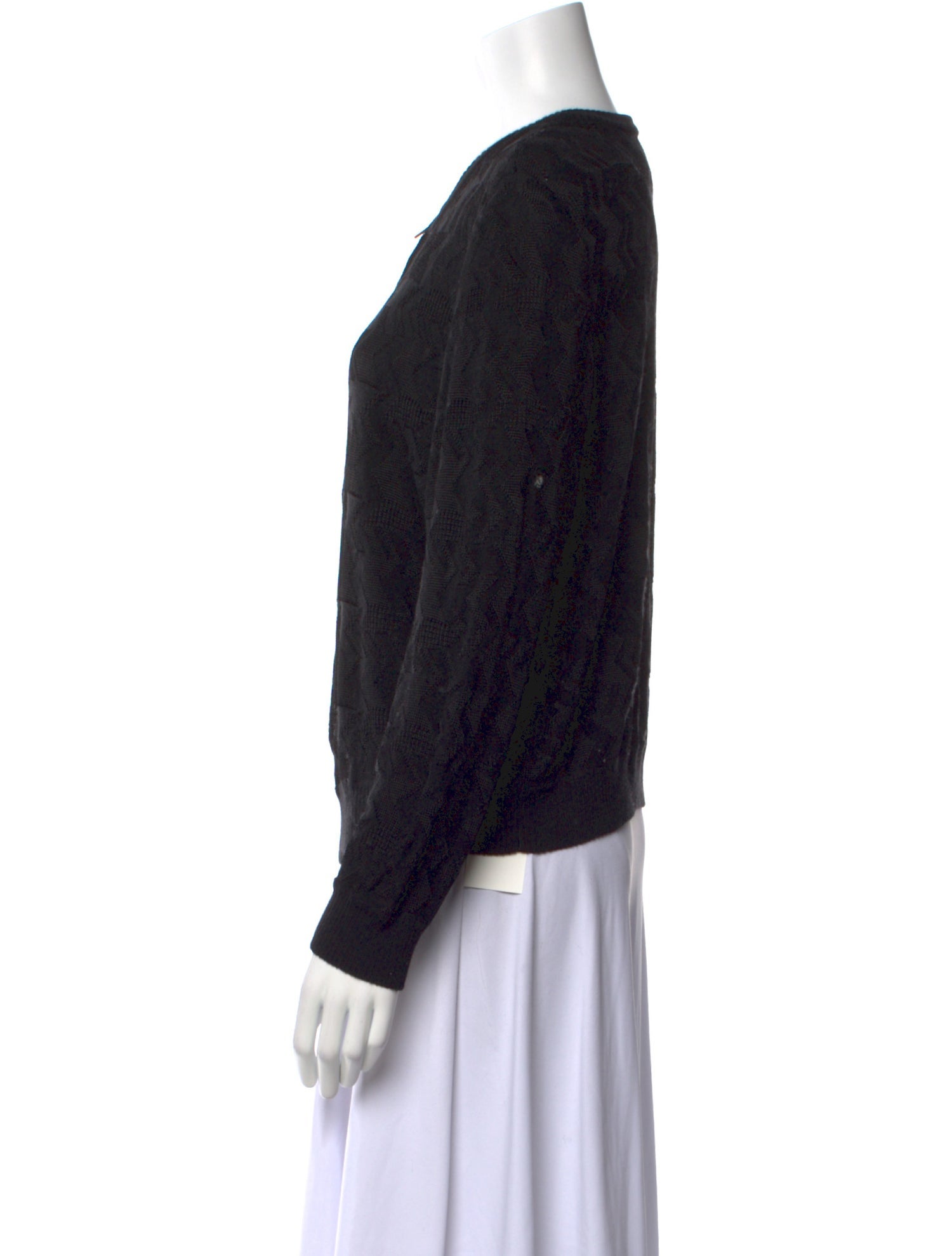 St. John Scoop Neck Sweater