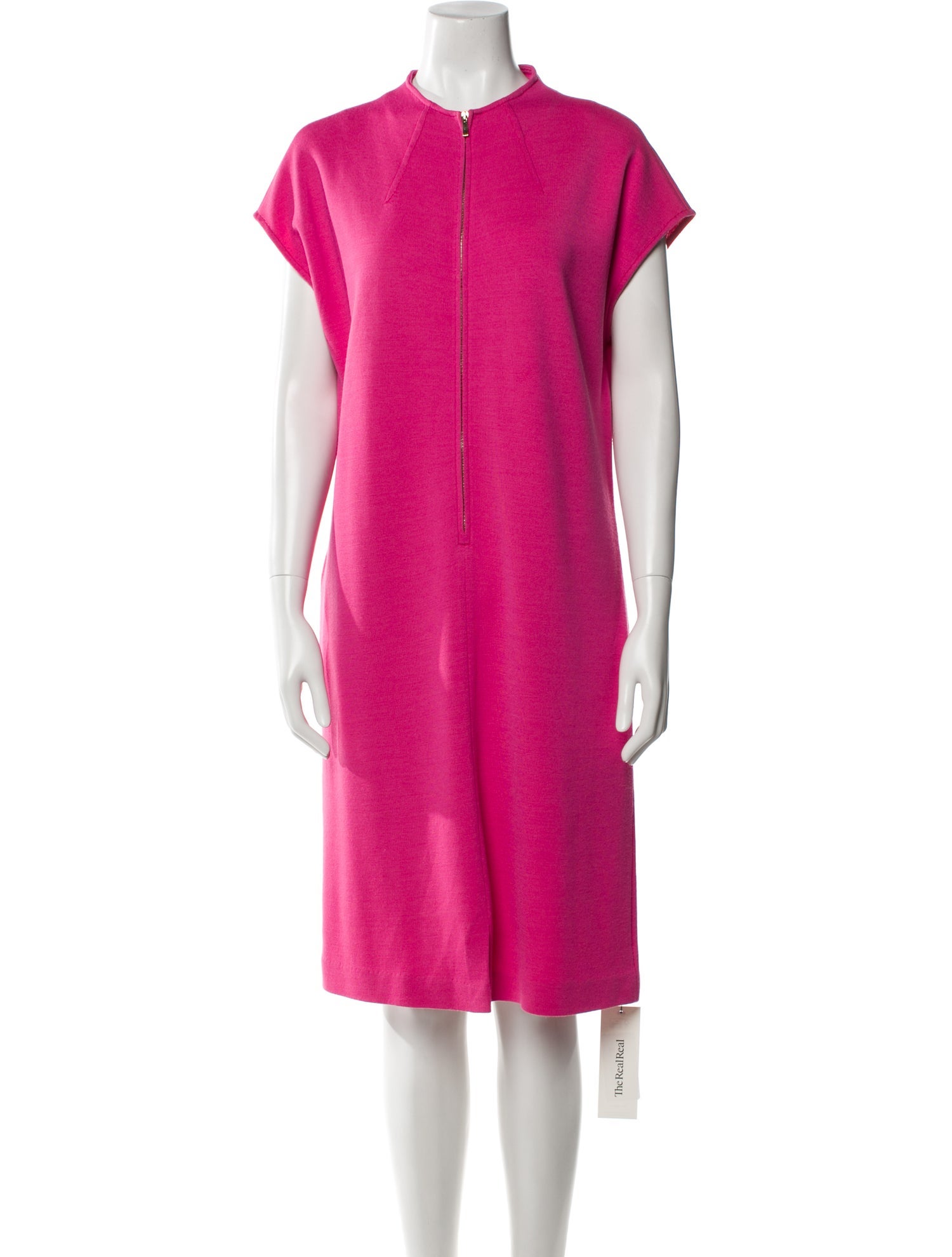 St. John Wool Knee-Length Dress