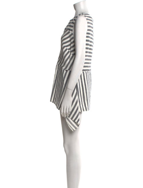 St. John Linen Mini Dress