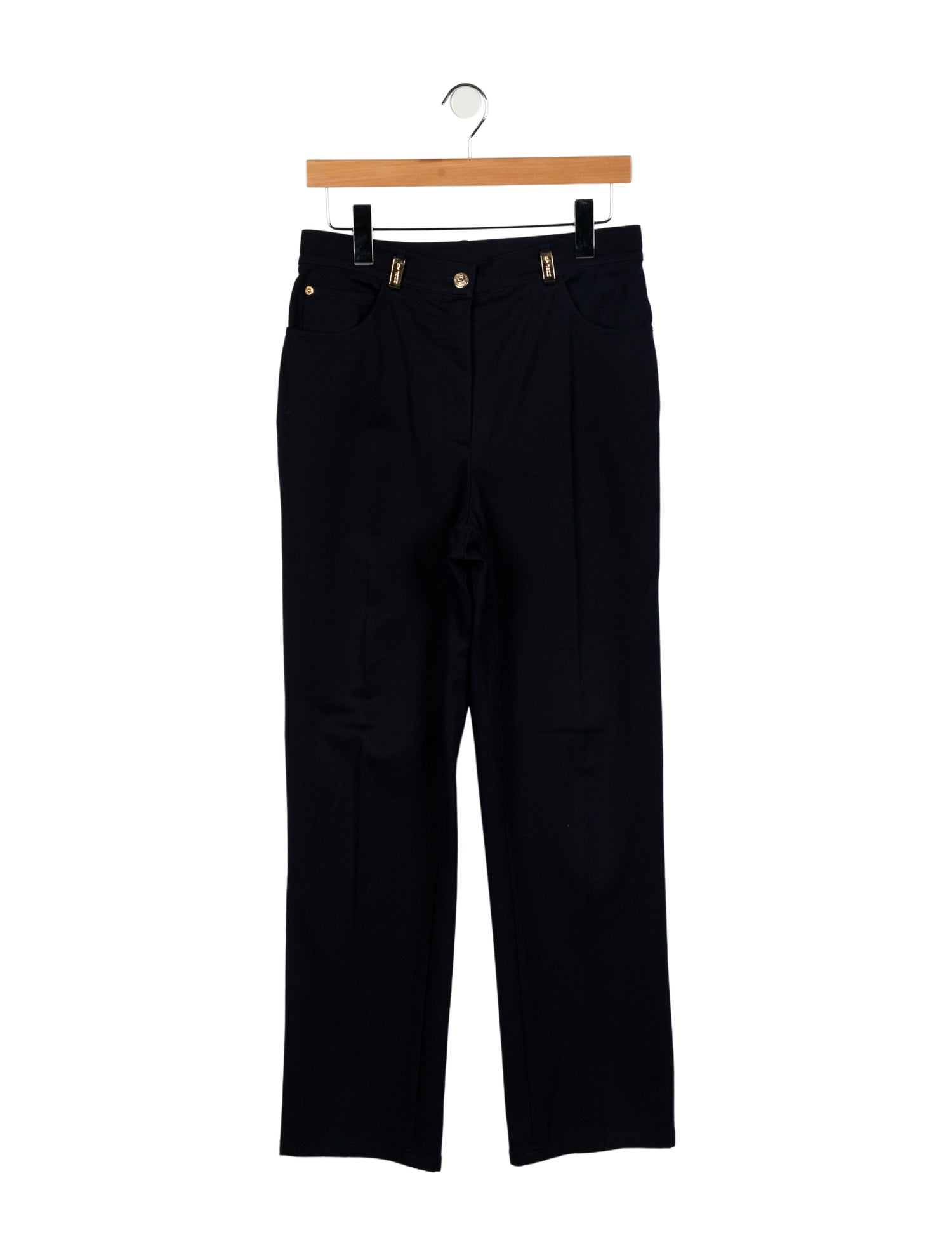 St. John High-Rise Straight Leg Jeans