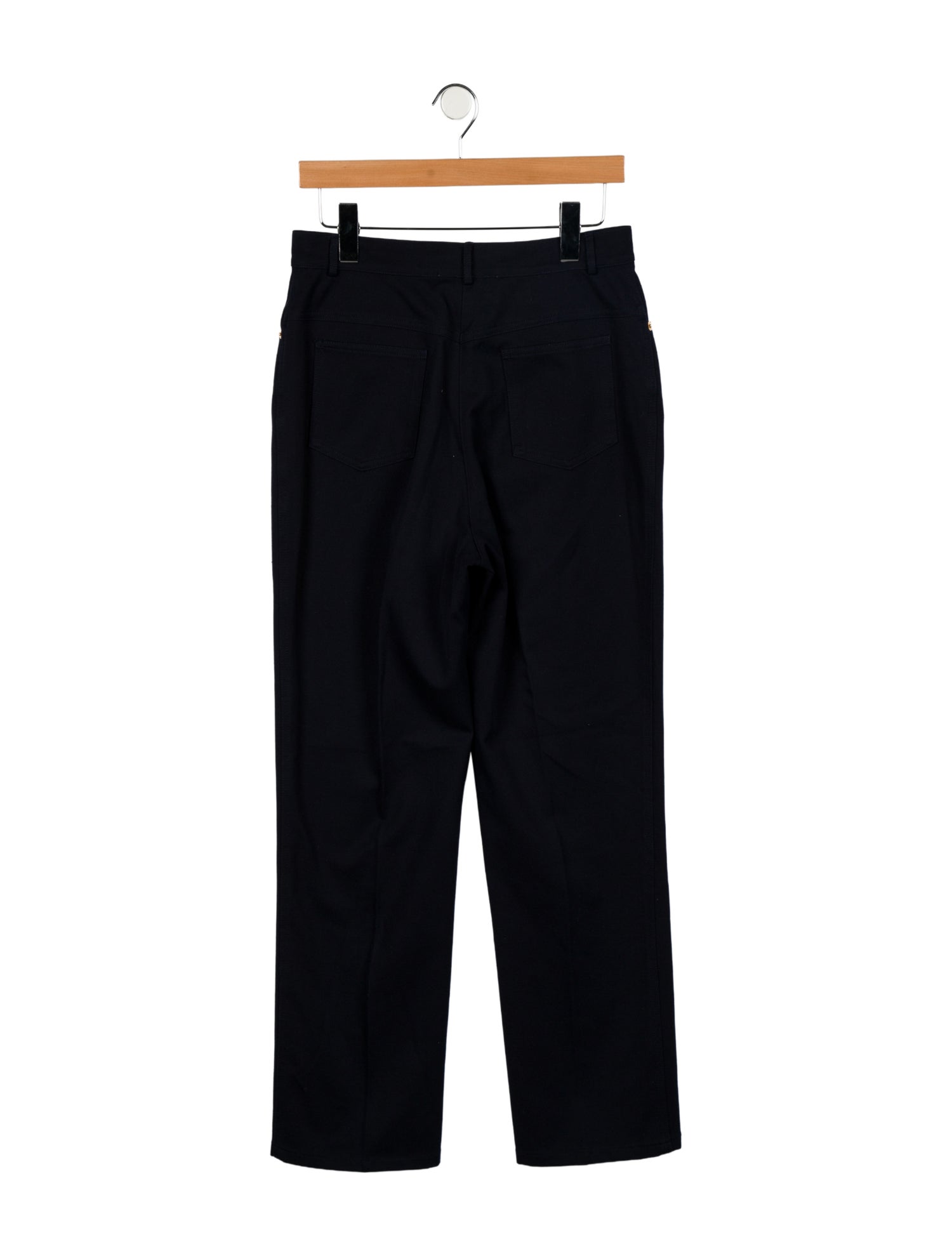 St. John High-Rise Straight Leg Jeans