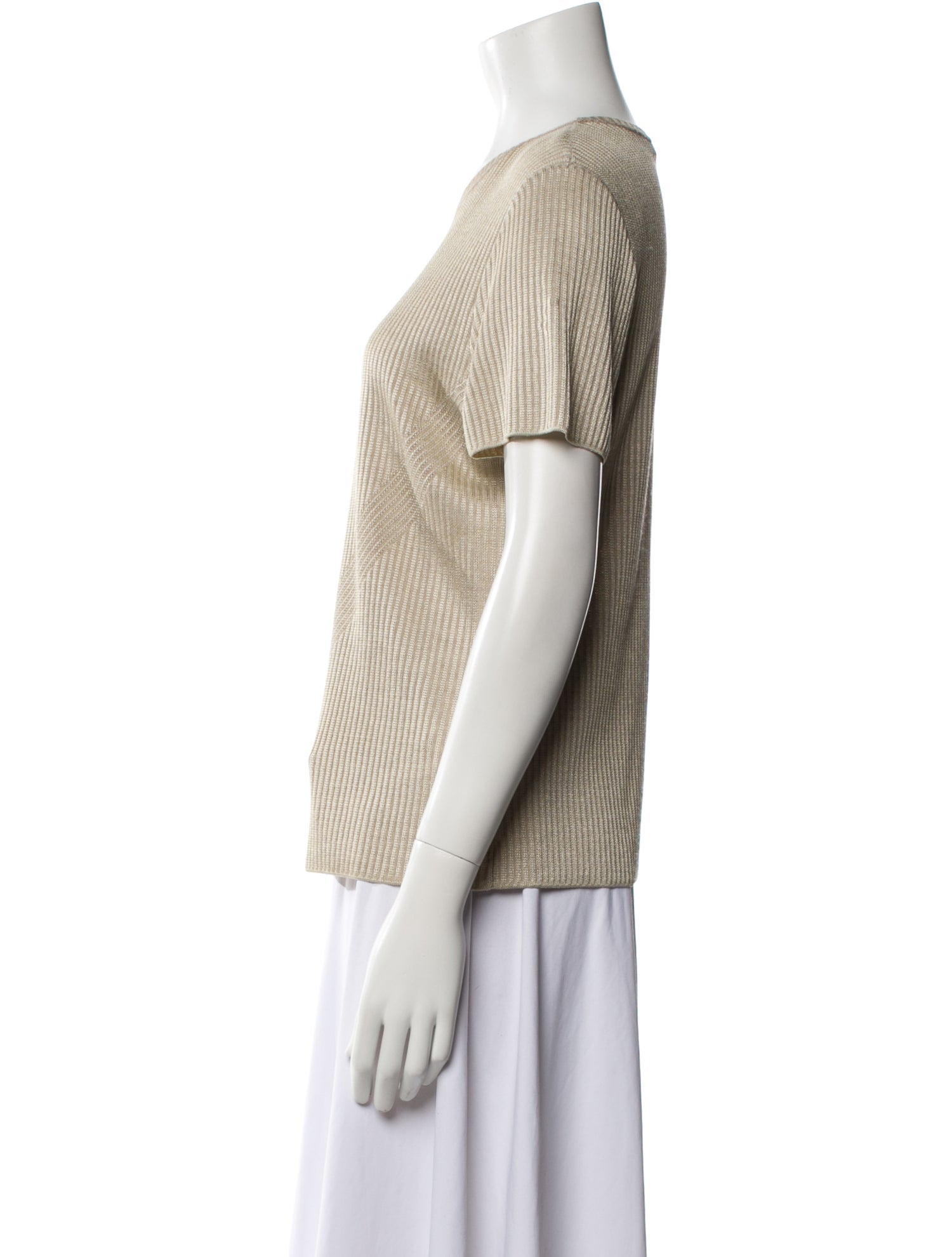 St. John Scoop Neck Sweater