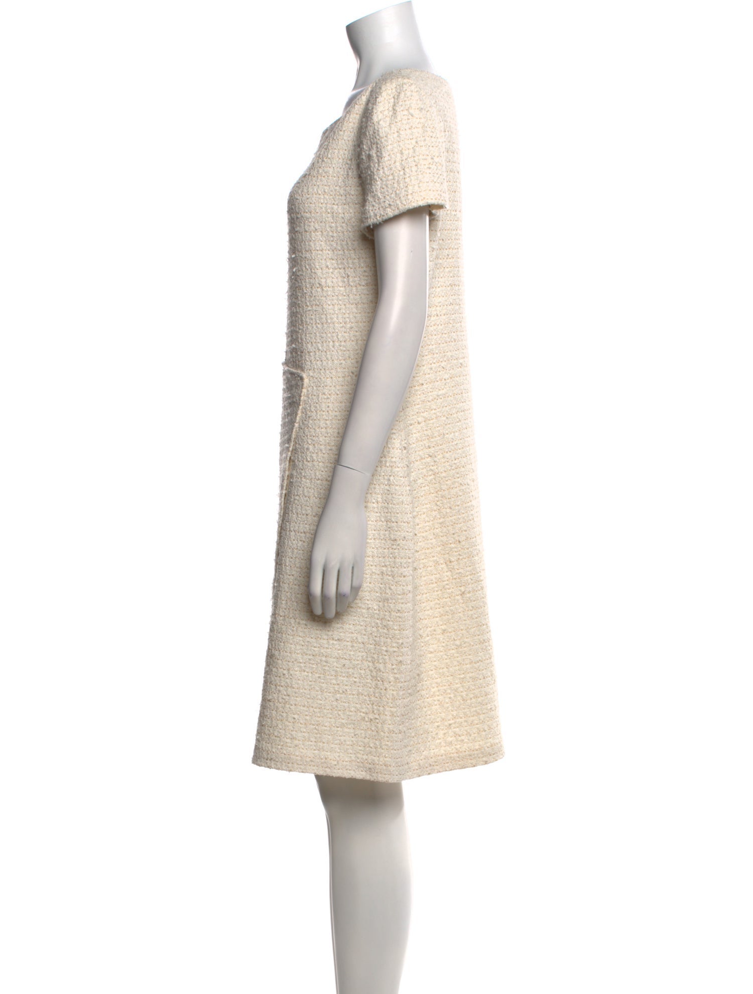 St. John Tweed Knee-Length Dress w/ Tags