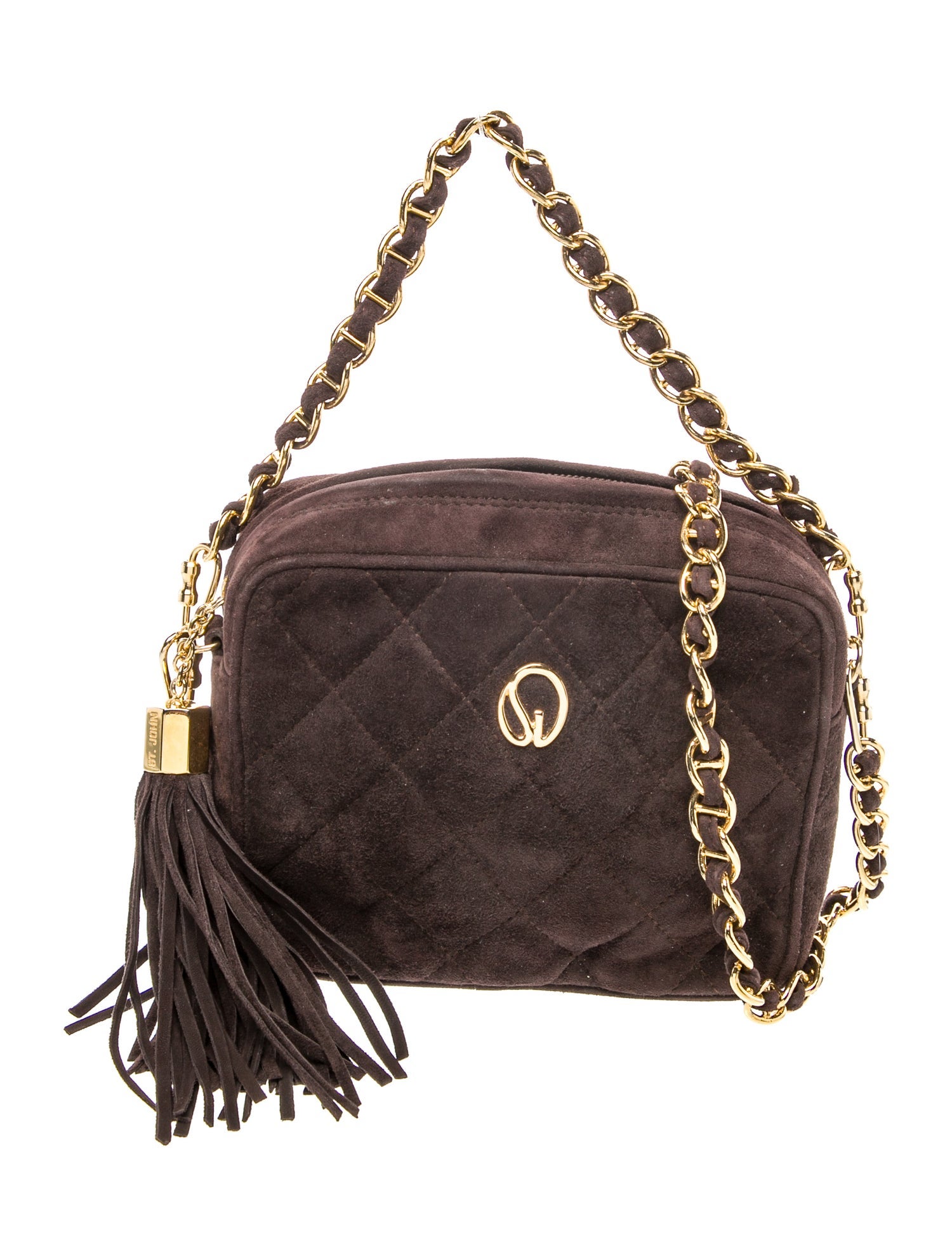 St. John Suede Evening Bag