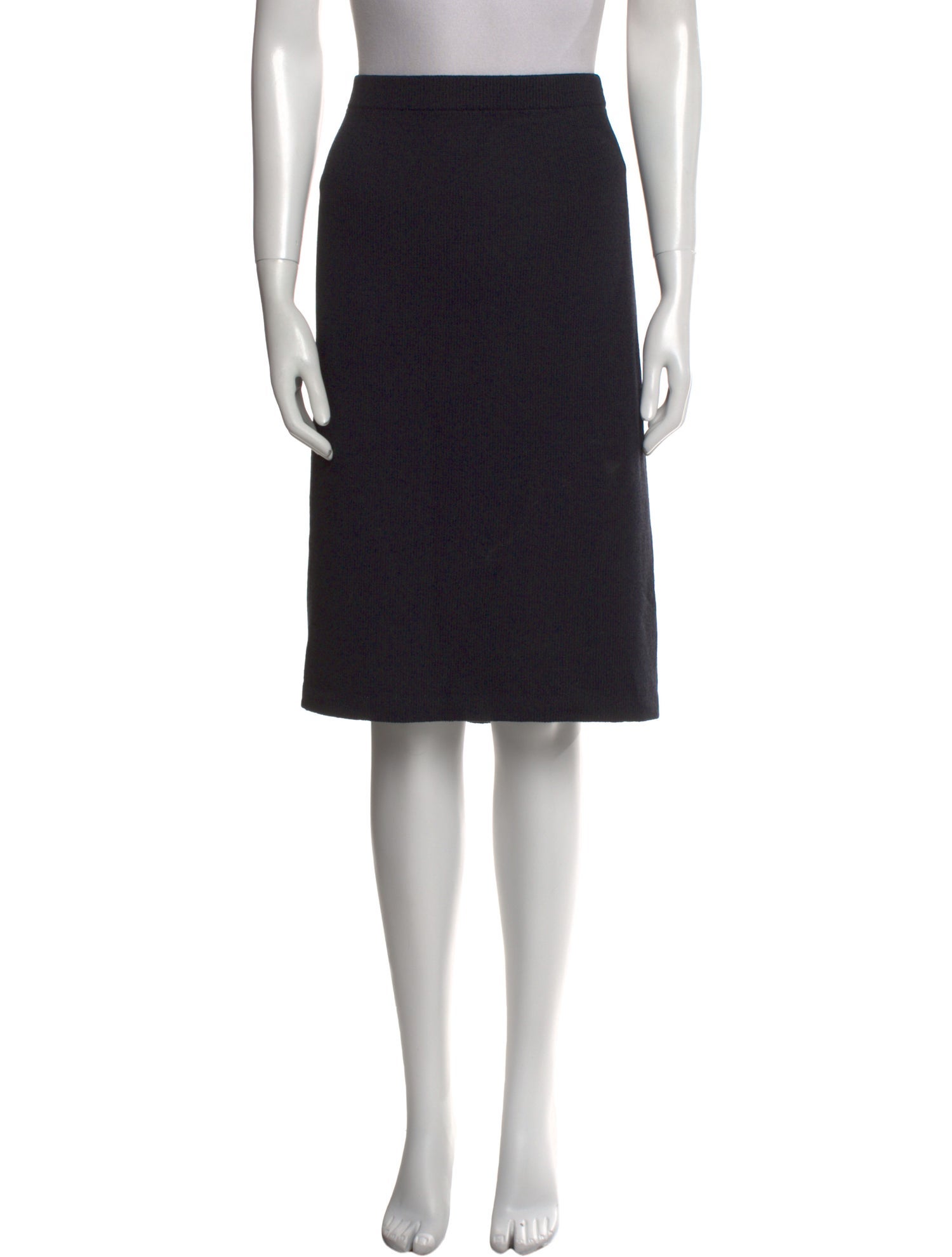 St. John Wool Knee-Length Skirt