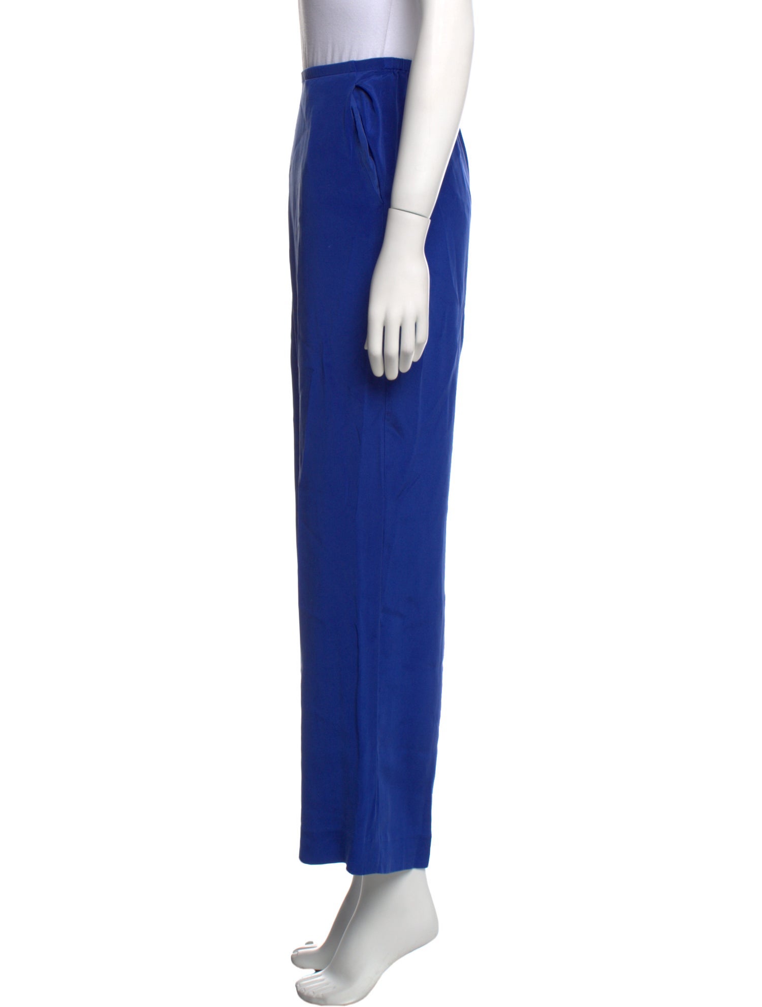 St. John Silk Wide Leg Pants