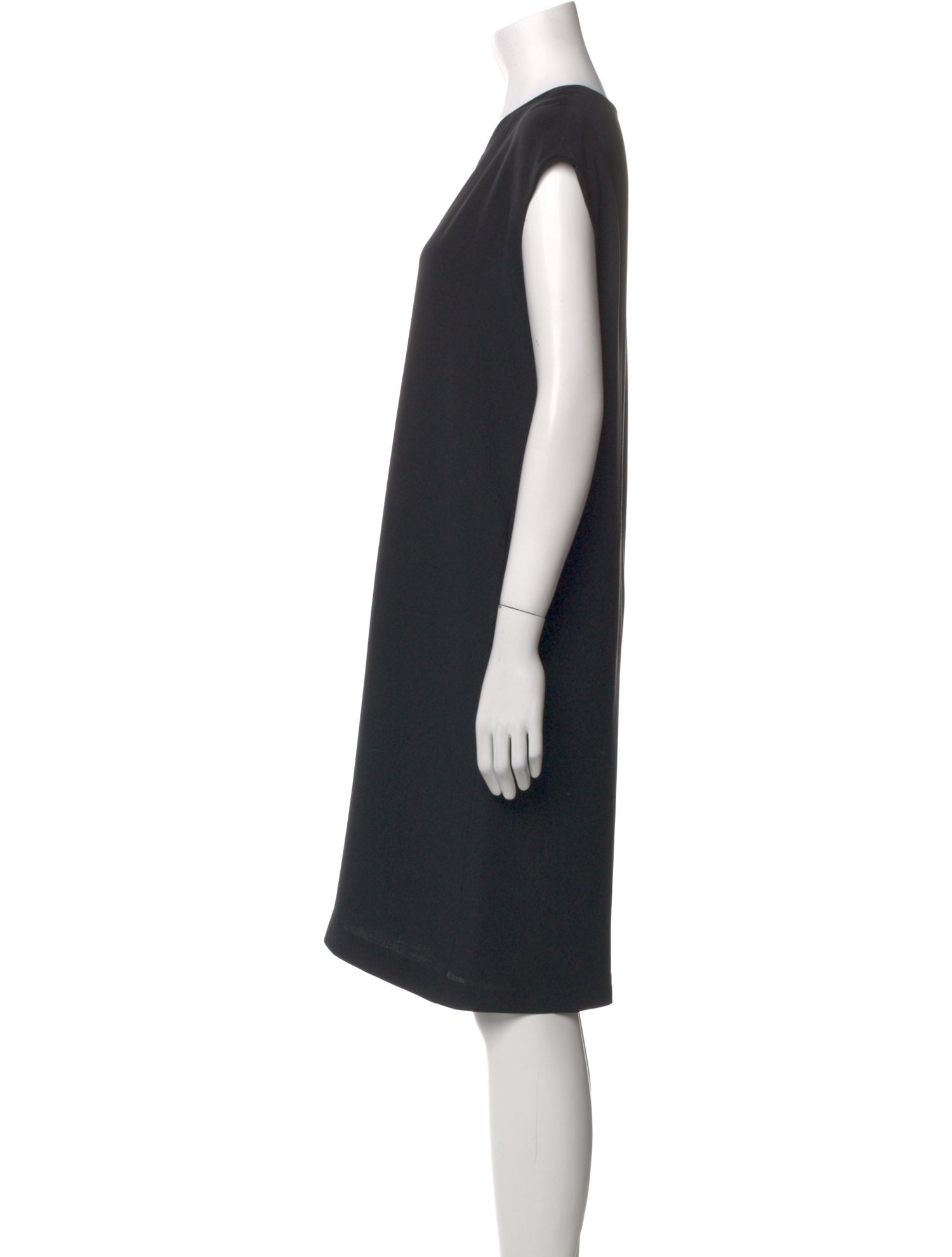 St. John Silk Knee-Length Dress