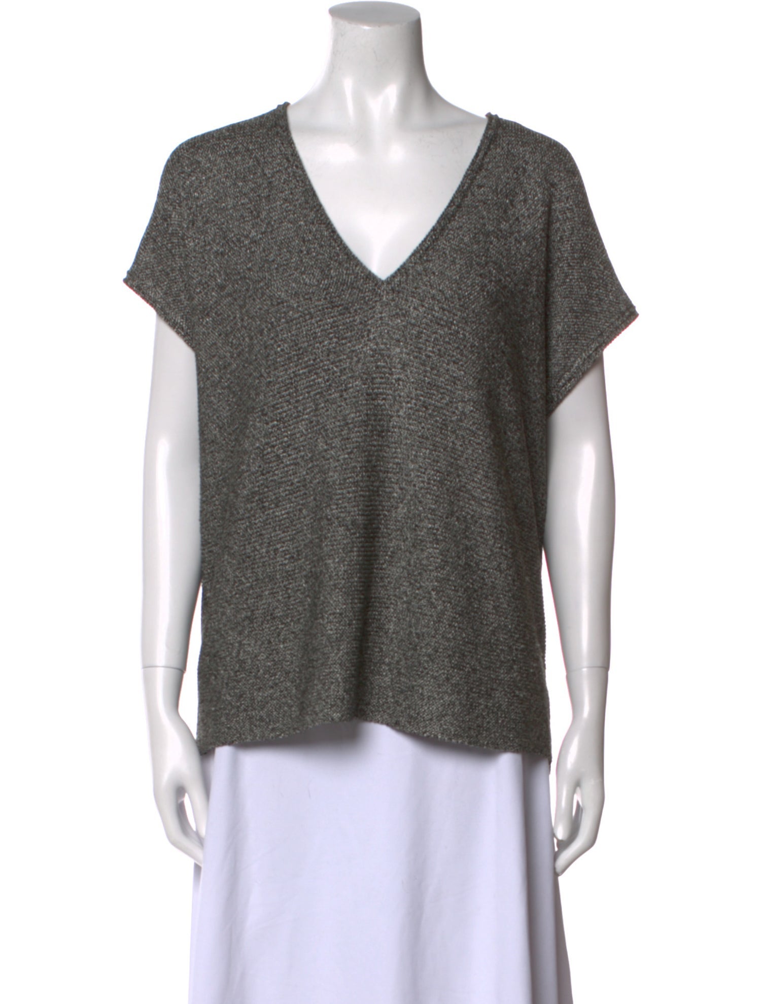 St. John V-Neck Short Sleeve T-Shirt