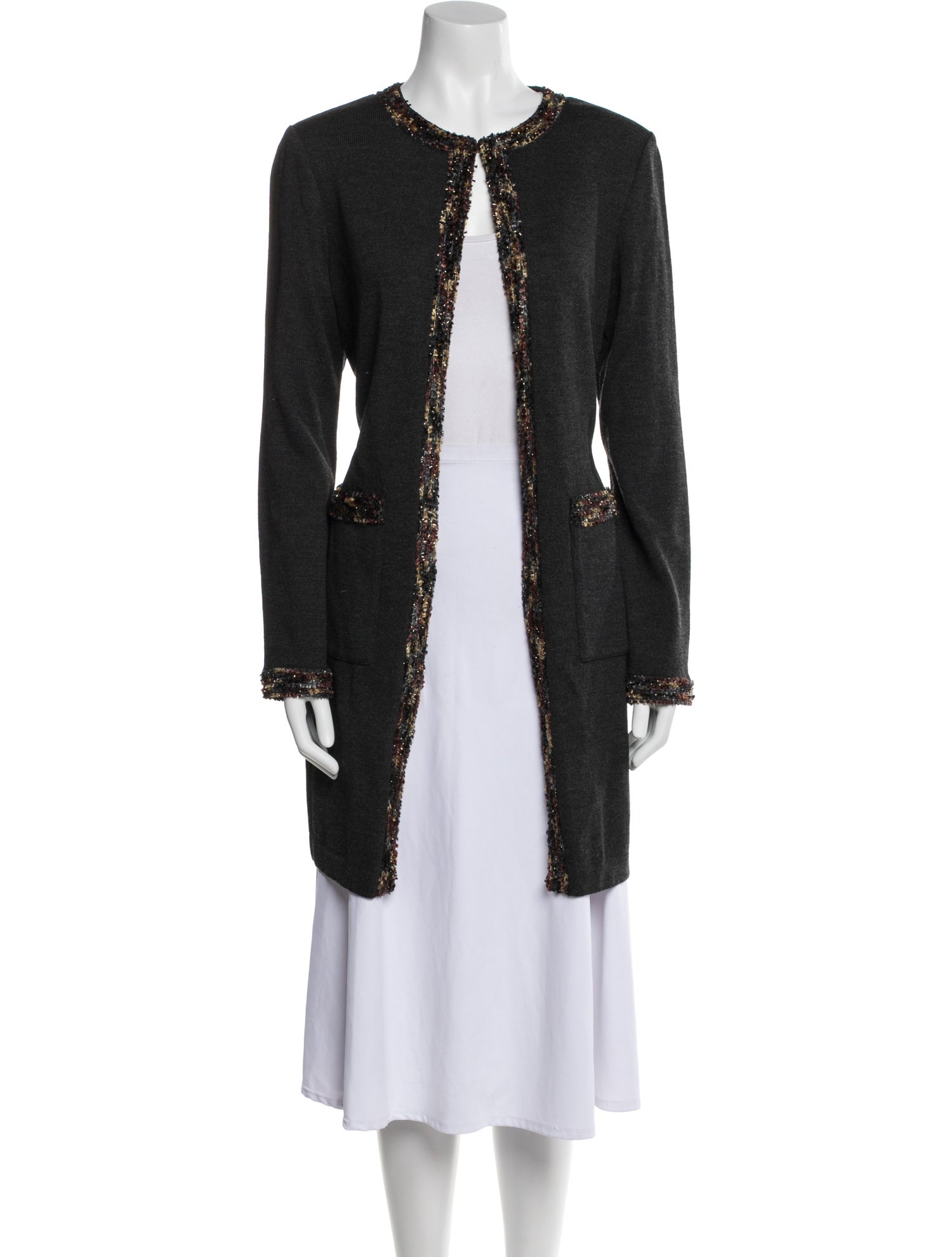 St. John Scoop Neck Sweater