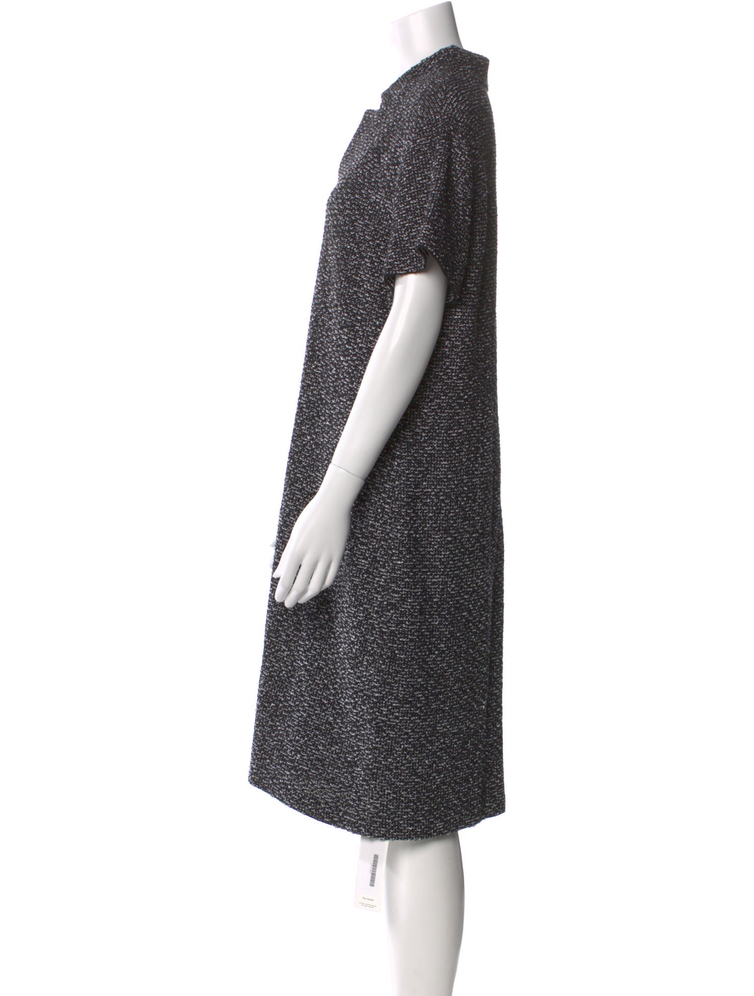 St. John Printed Midi Length Dress