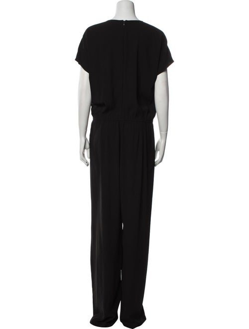 St. John Plunge Neckline Jumpsuit