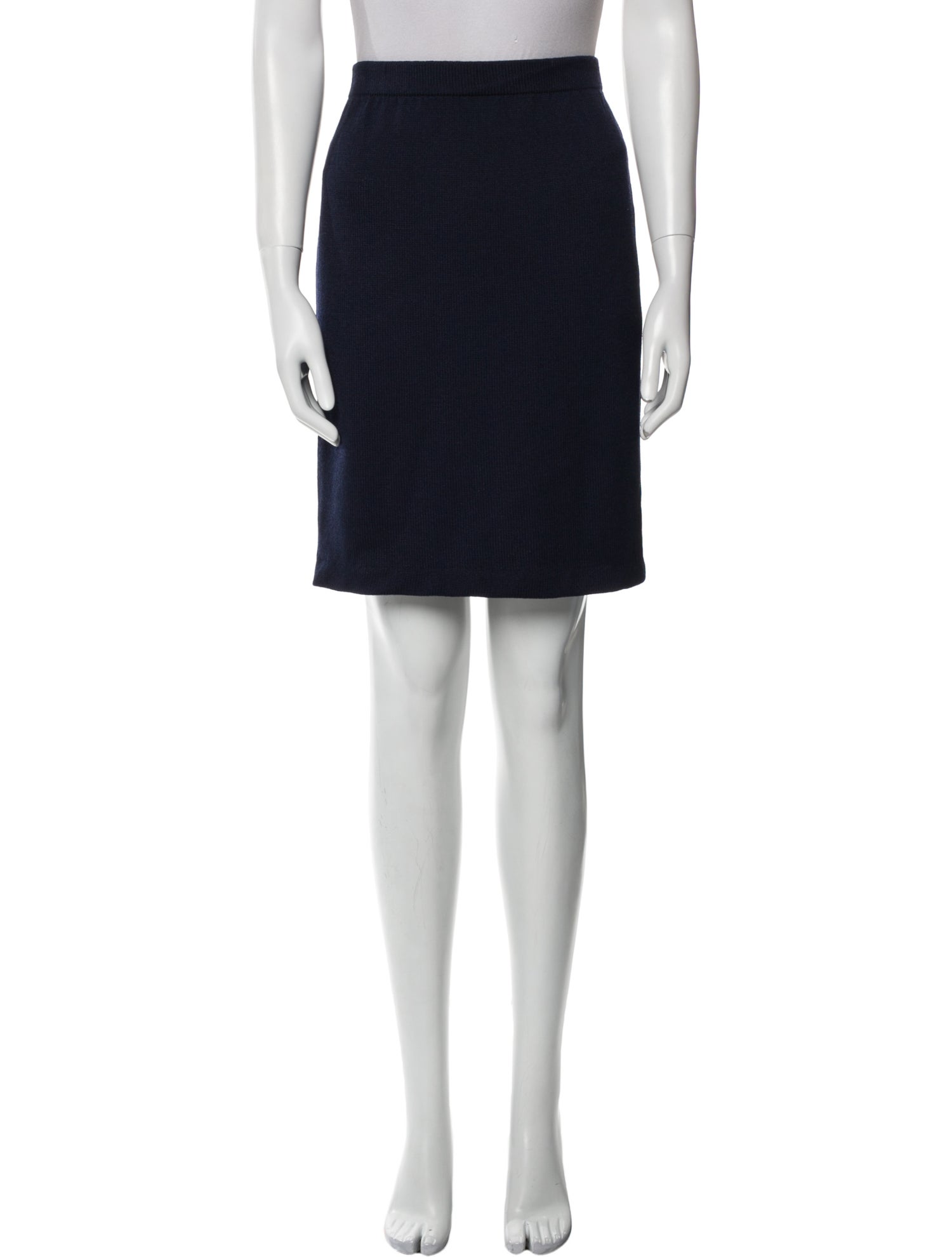 St. John Wool Knee-Length Skirt