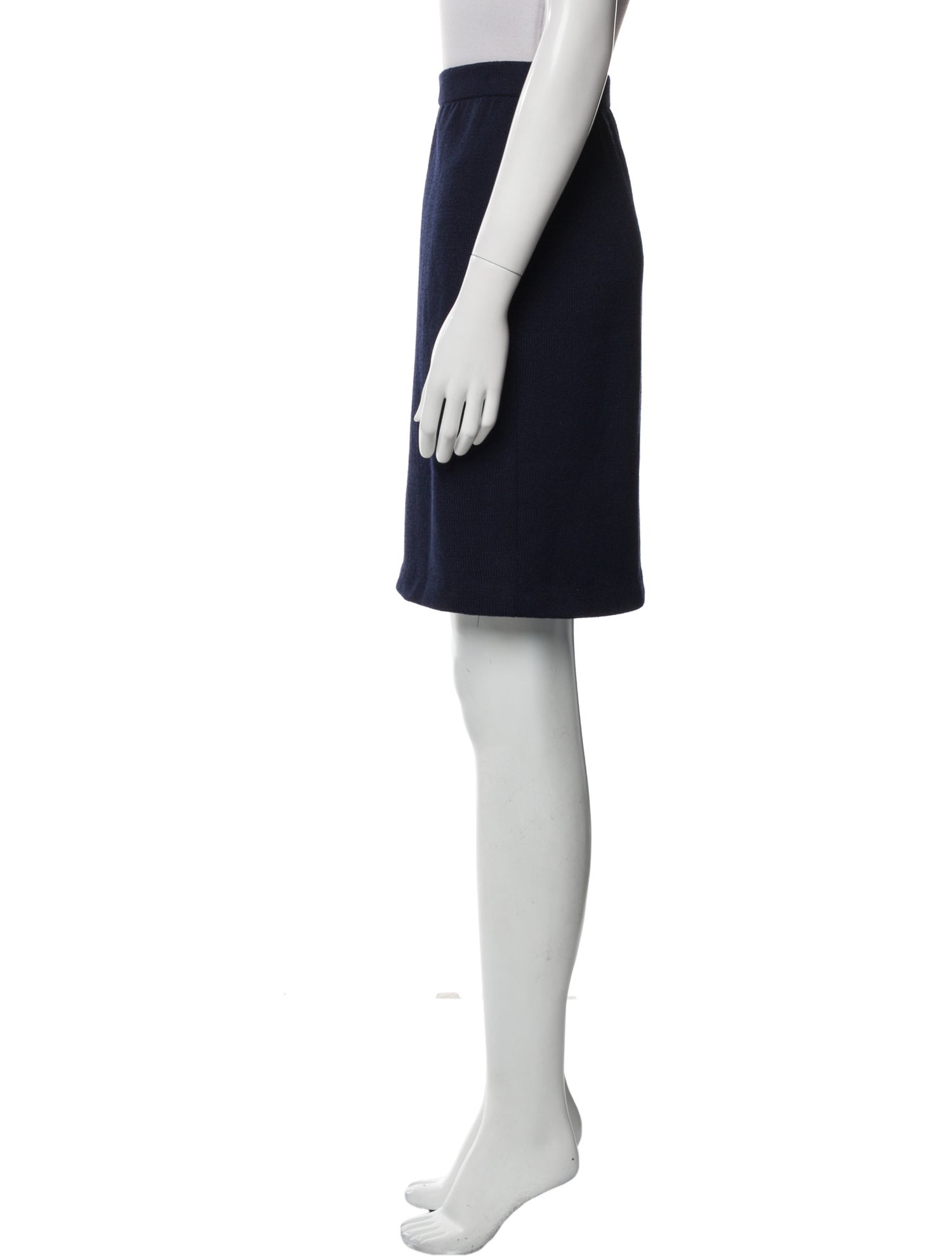 St. John Wool Knee-Length Skirt