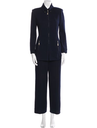 St. John Wool Pant Set