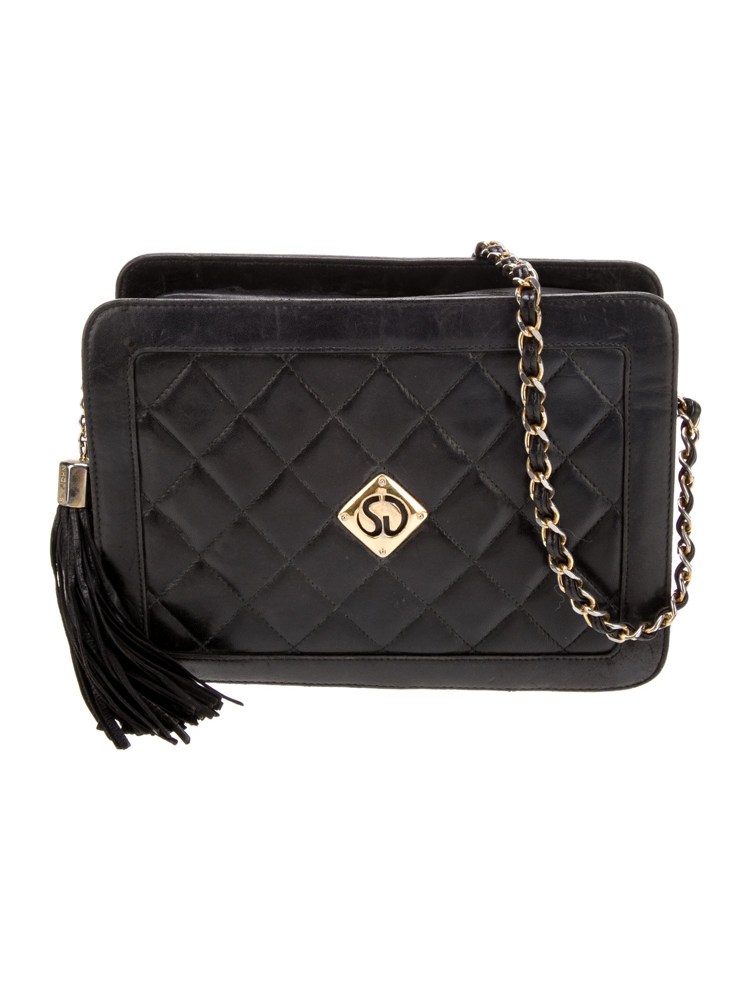 St. John Quilted Crossbody Bag