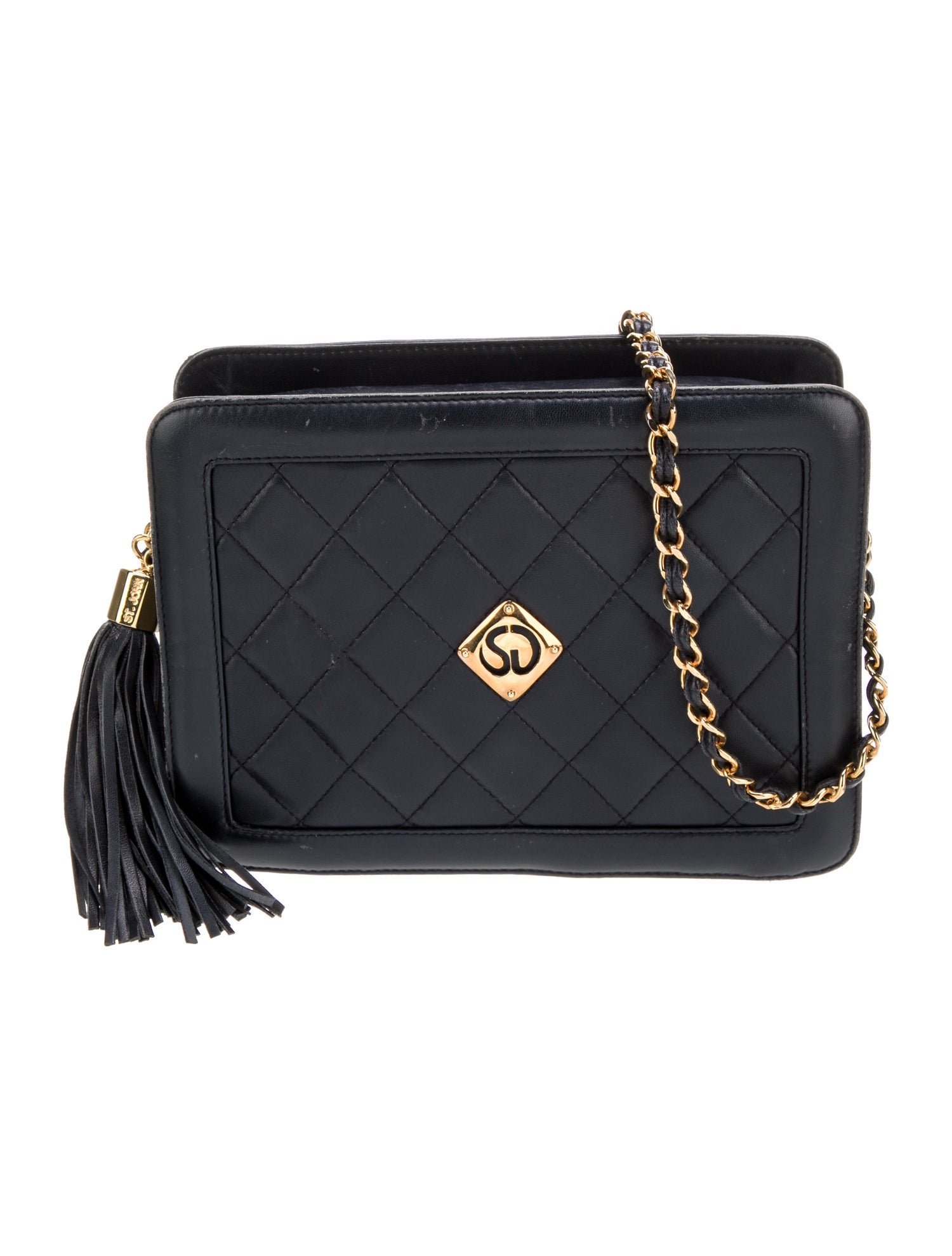 St. John Leather Crossbody Bag