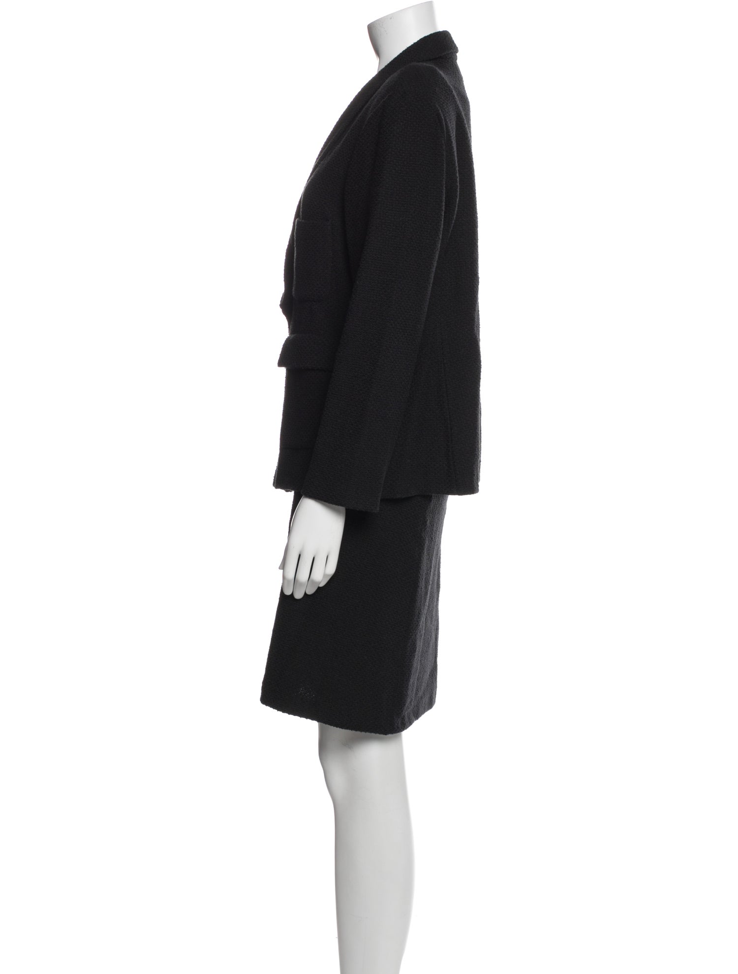 St. John Wool Skirt Set