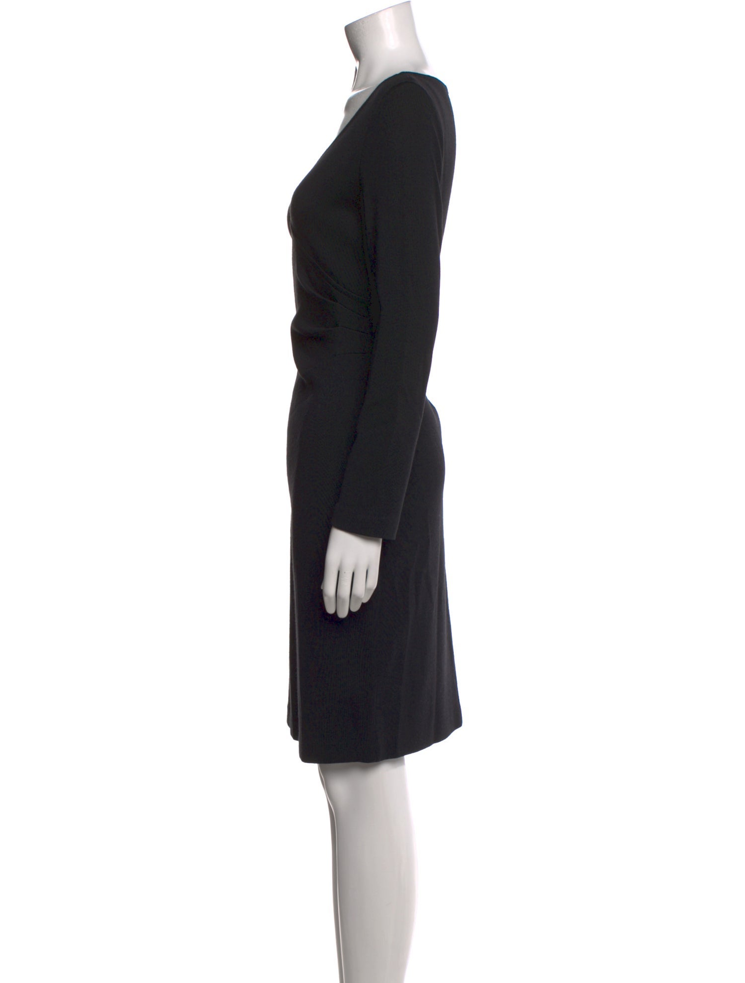 St. John Wool Knee-Length Dress