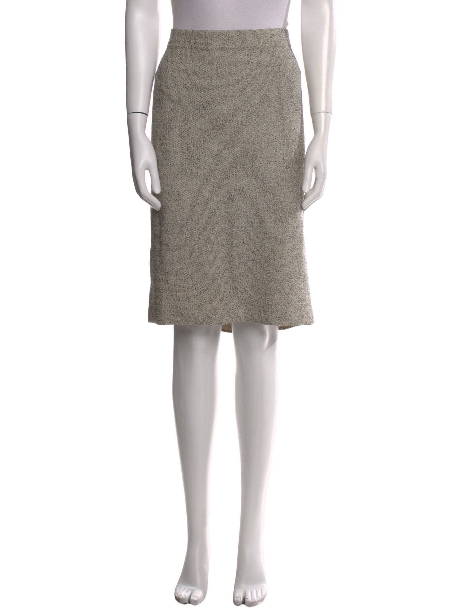 St. John Wool Knee-Length Skirt