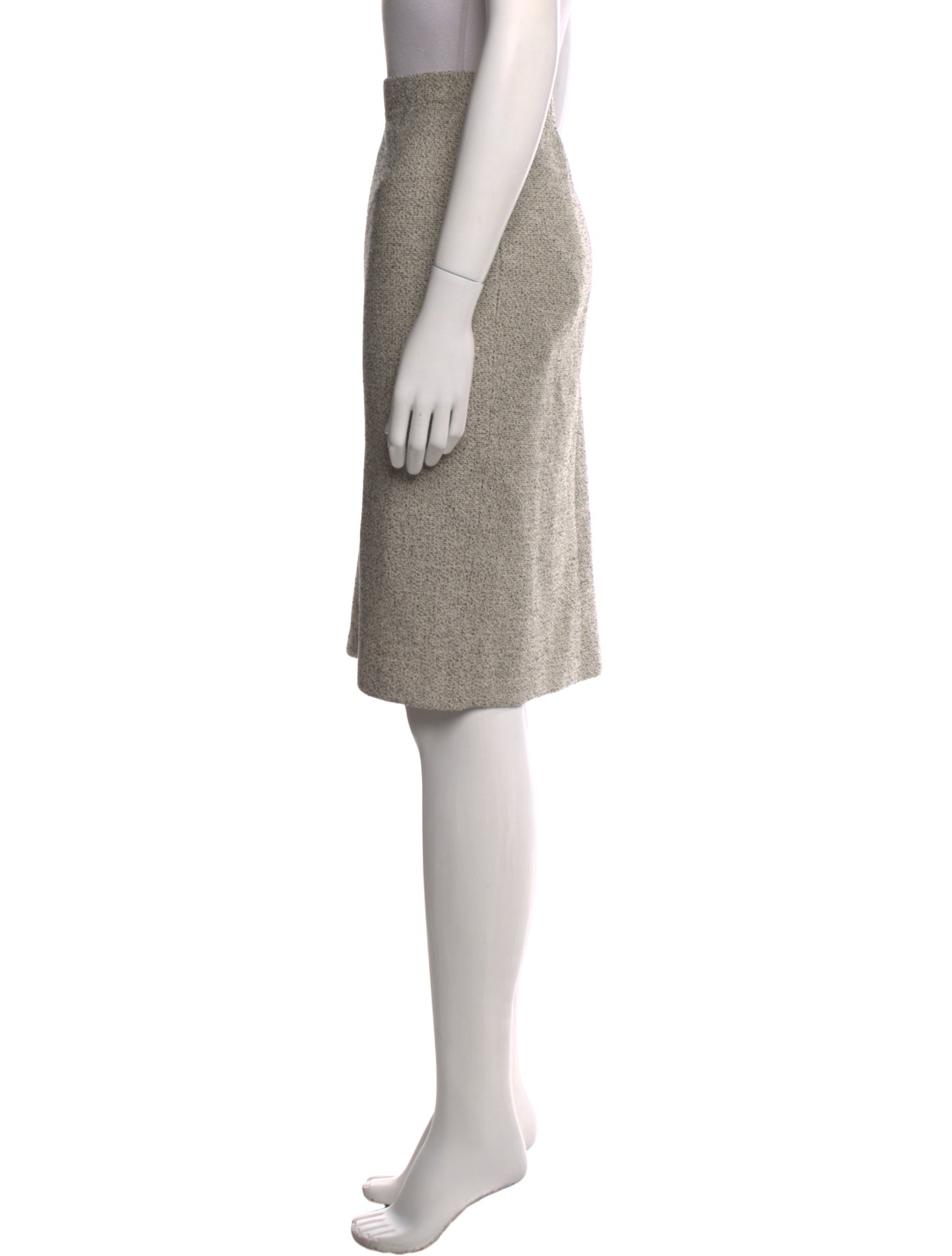 St. John Wool Knee-Length Skirt