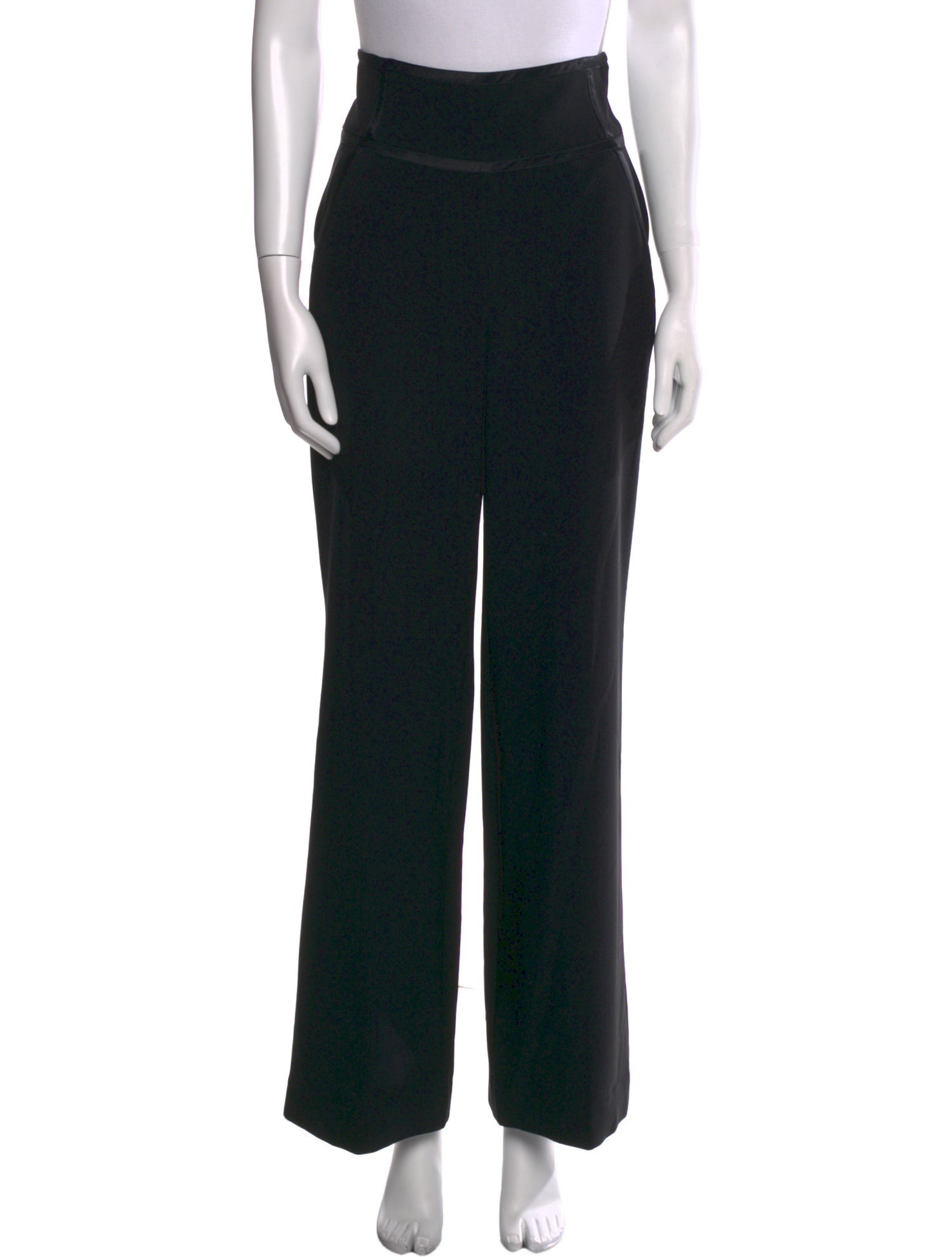 St. John Wool Wide Leg Pants