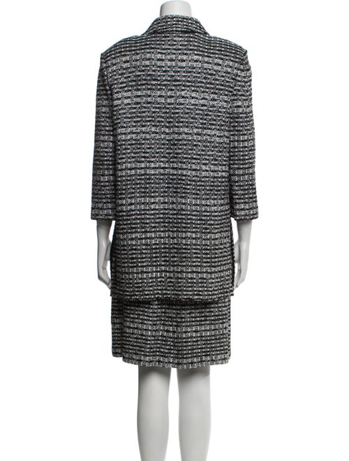 St. John Tweed Pattern Dress Set