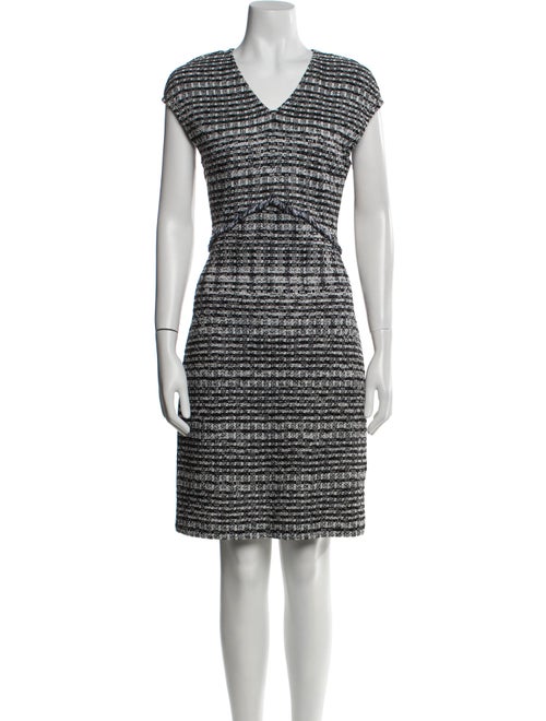 St. John Tweed Pattern Dress Set