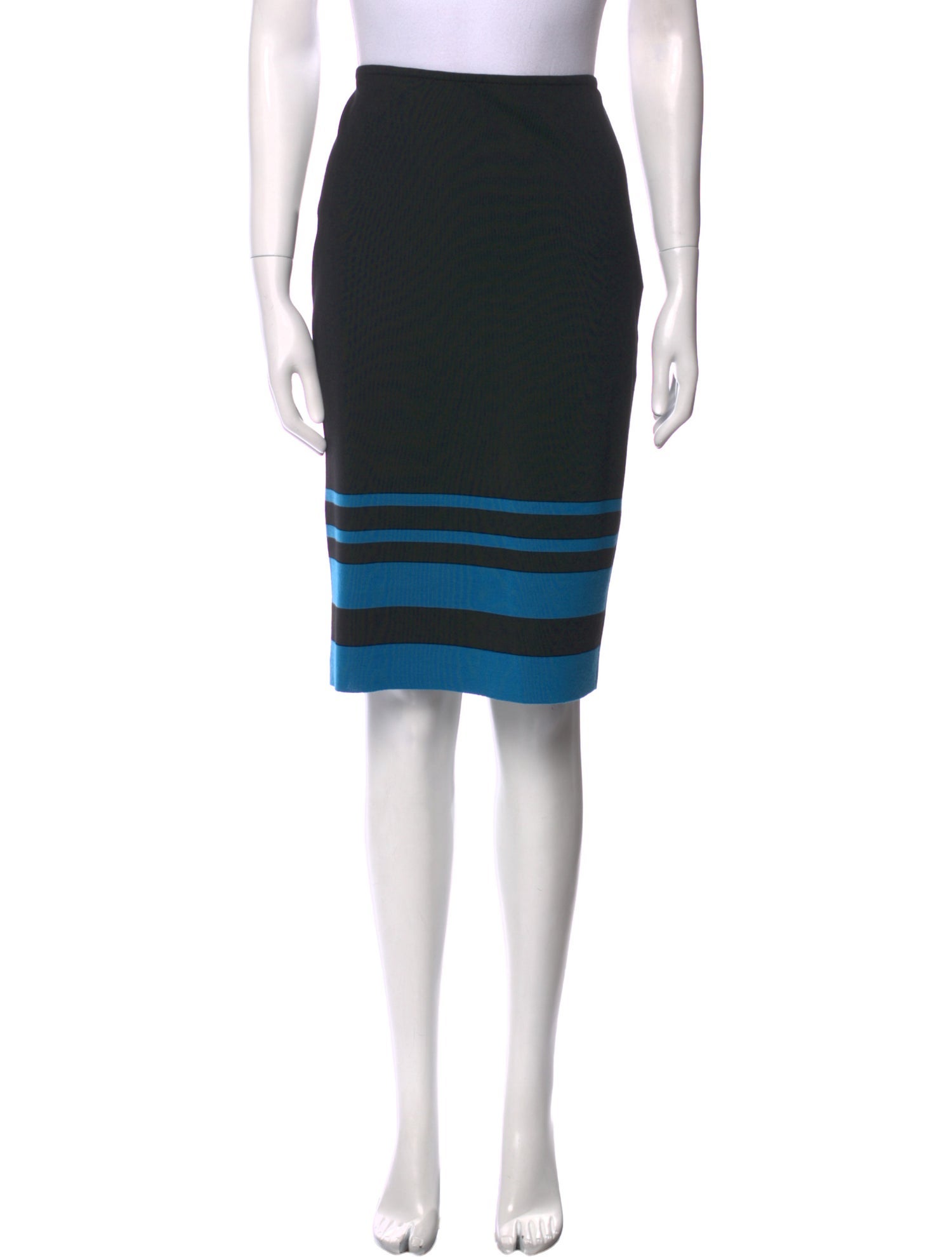 St. John Wool Knee-Length Skirt