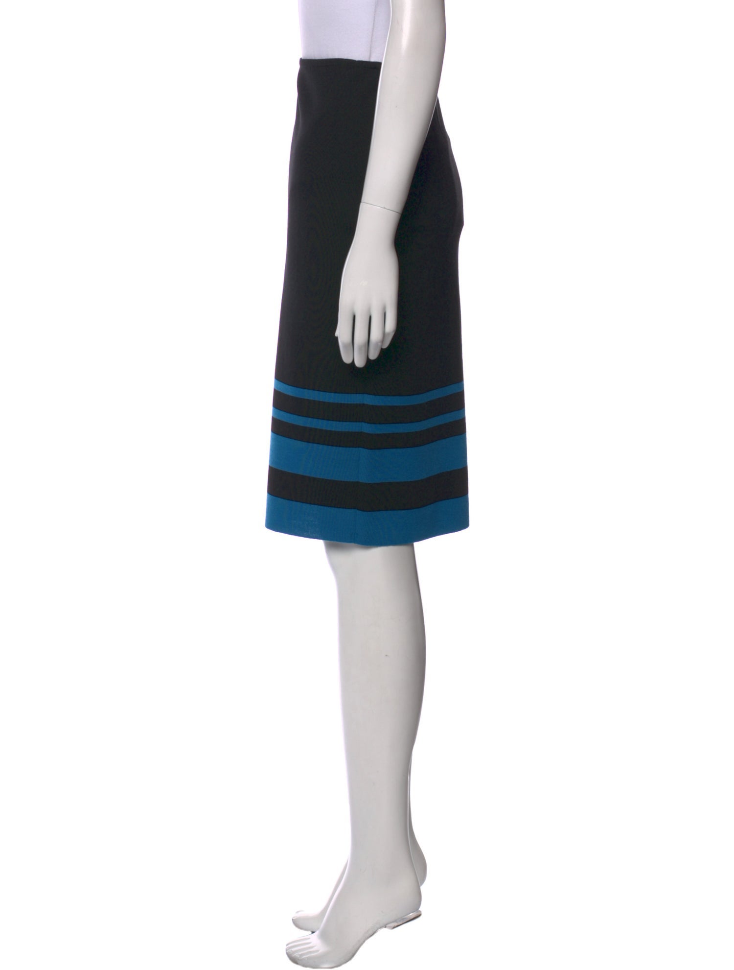 St. John Wool Knee-Length Skirt
