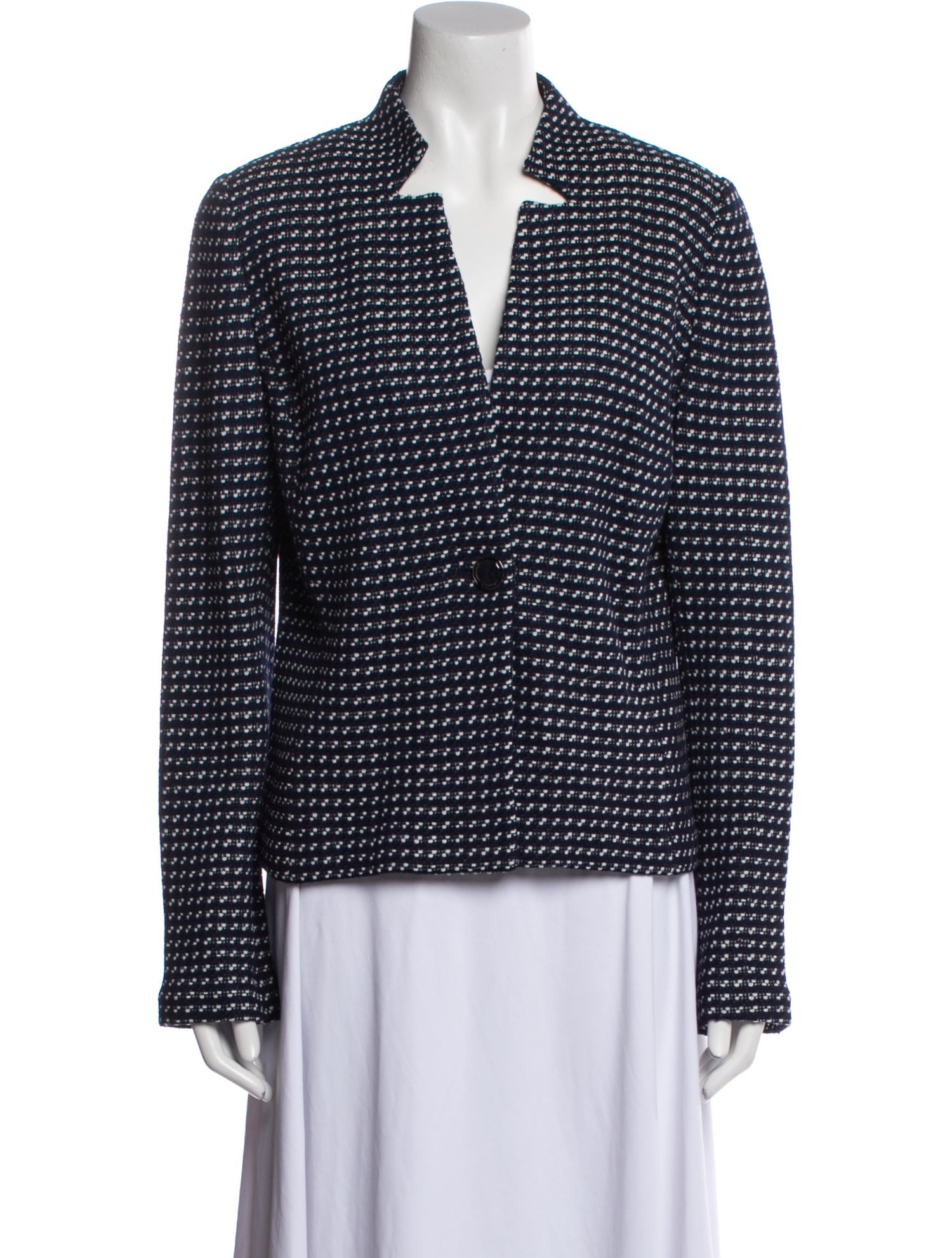 St. John Printed Blazer