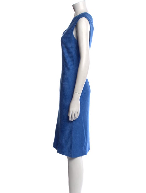 St. John Wool Midi Length Dress