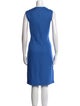 St. John Wool Midi Length Dress