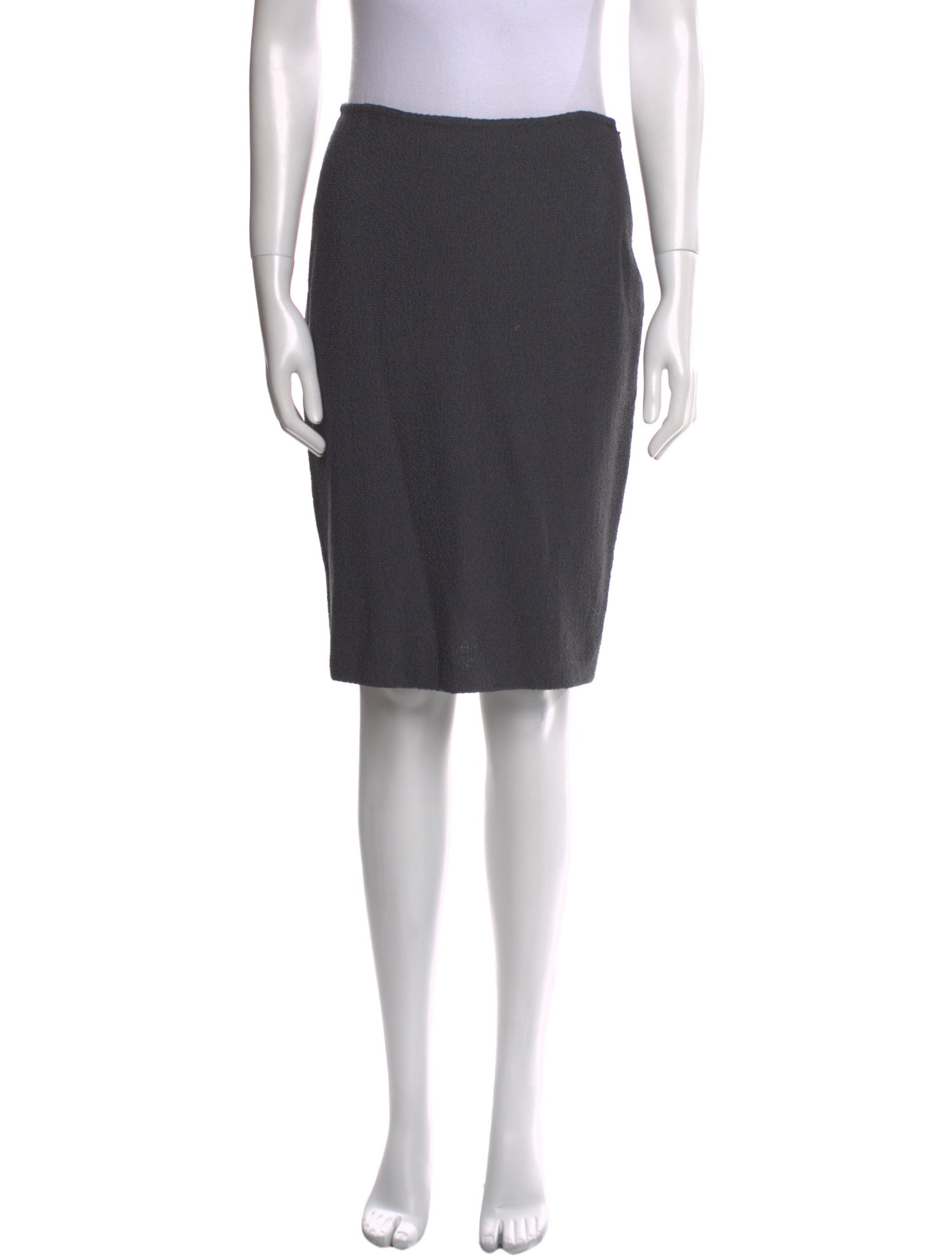 St. John Wool Knee-Length Skirt
