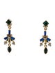 St. John Crystal Drop Earrings