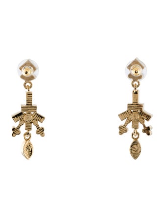 St. John Crystal Drop Earrings