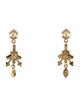 St. John Crystal Drop Earrings
