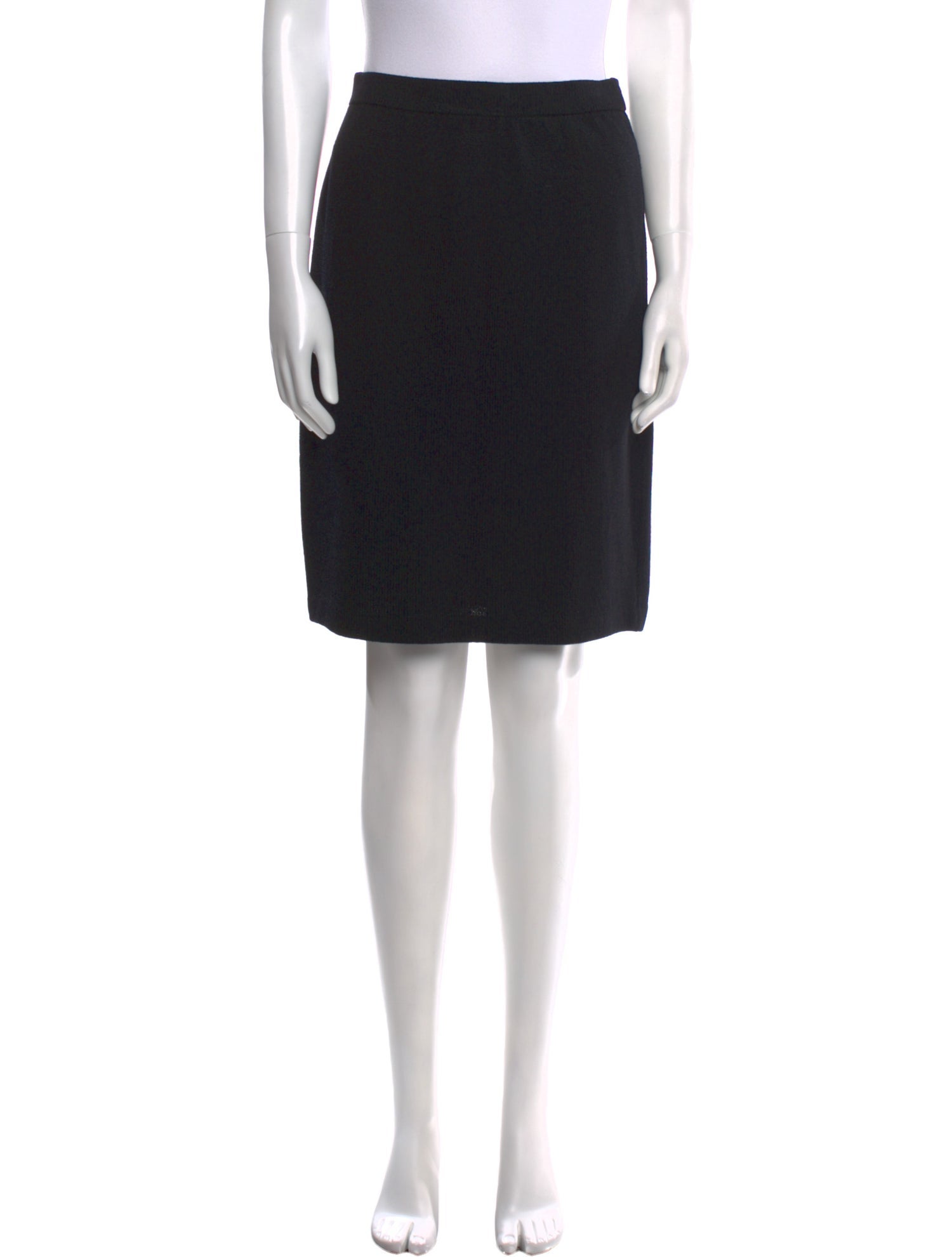 St. John Wool Knee-Length Skirt