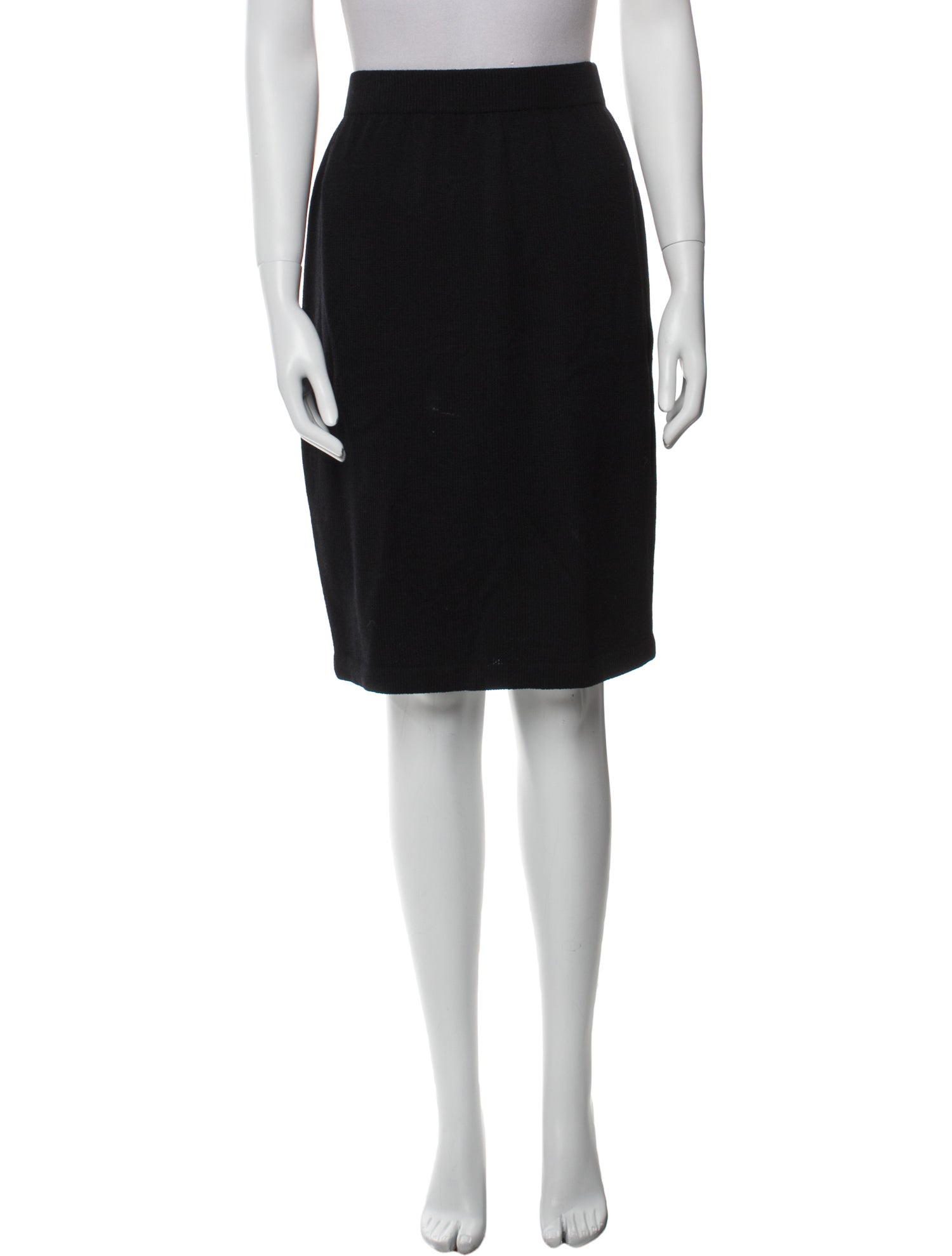 St. John Wool Knee-Length Skirt