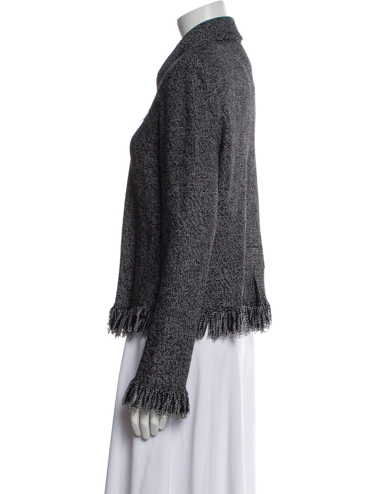 St. John Wool Tweed Pattern Evening Jacket