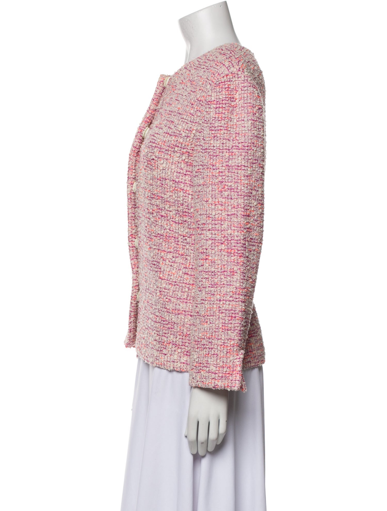 St. John Tweed Pattern Jacket