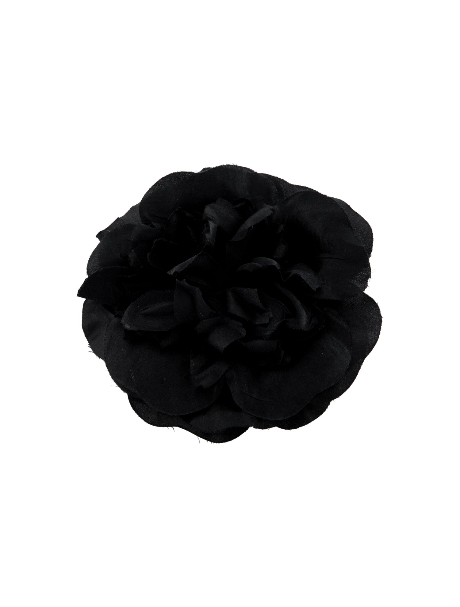 St. John Fabric Flower Brooch