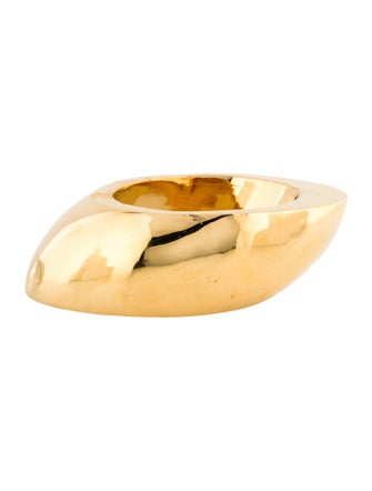 St. John Oversized Angled Bangle Bracelet