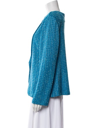 St. John Tweed Pattern Evening Jacket