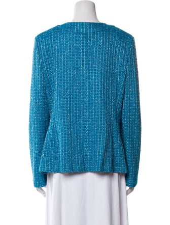 St. John Tweed Pattern Evening Jacket