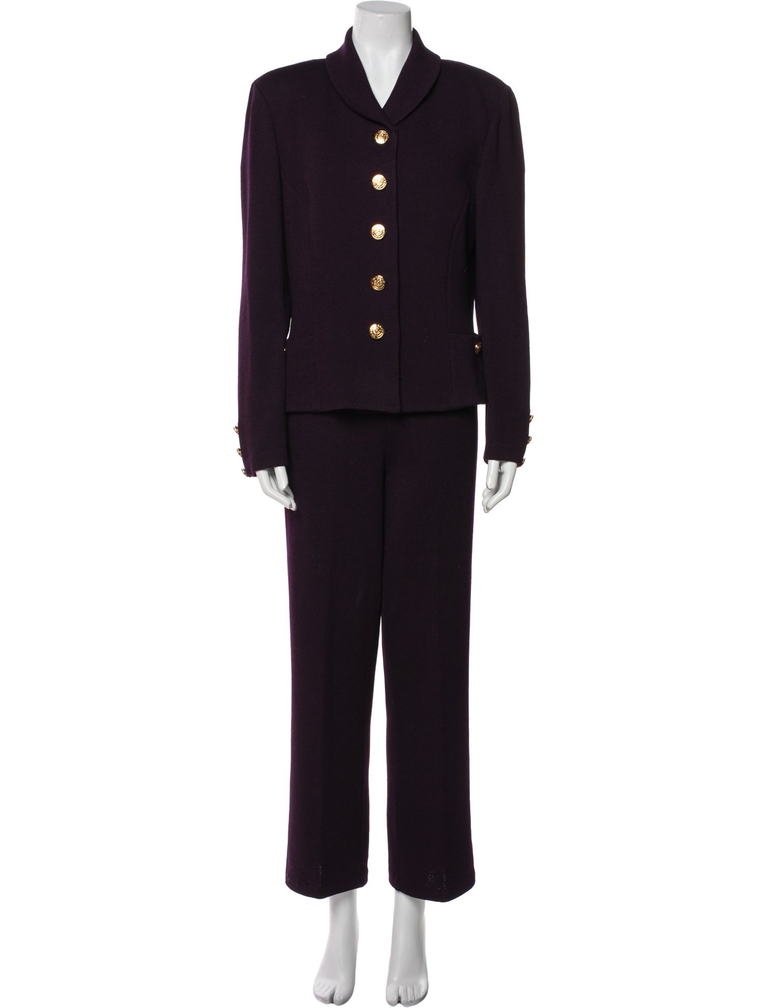 St. John Wool Pant Set