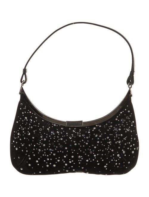 St. John Suede Shoulder Bag