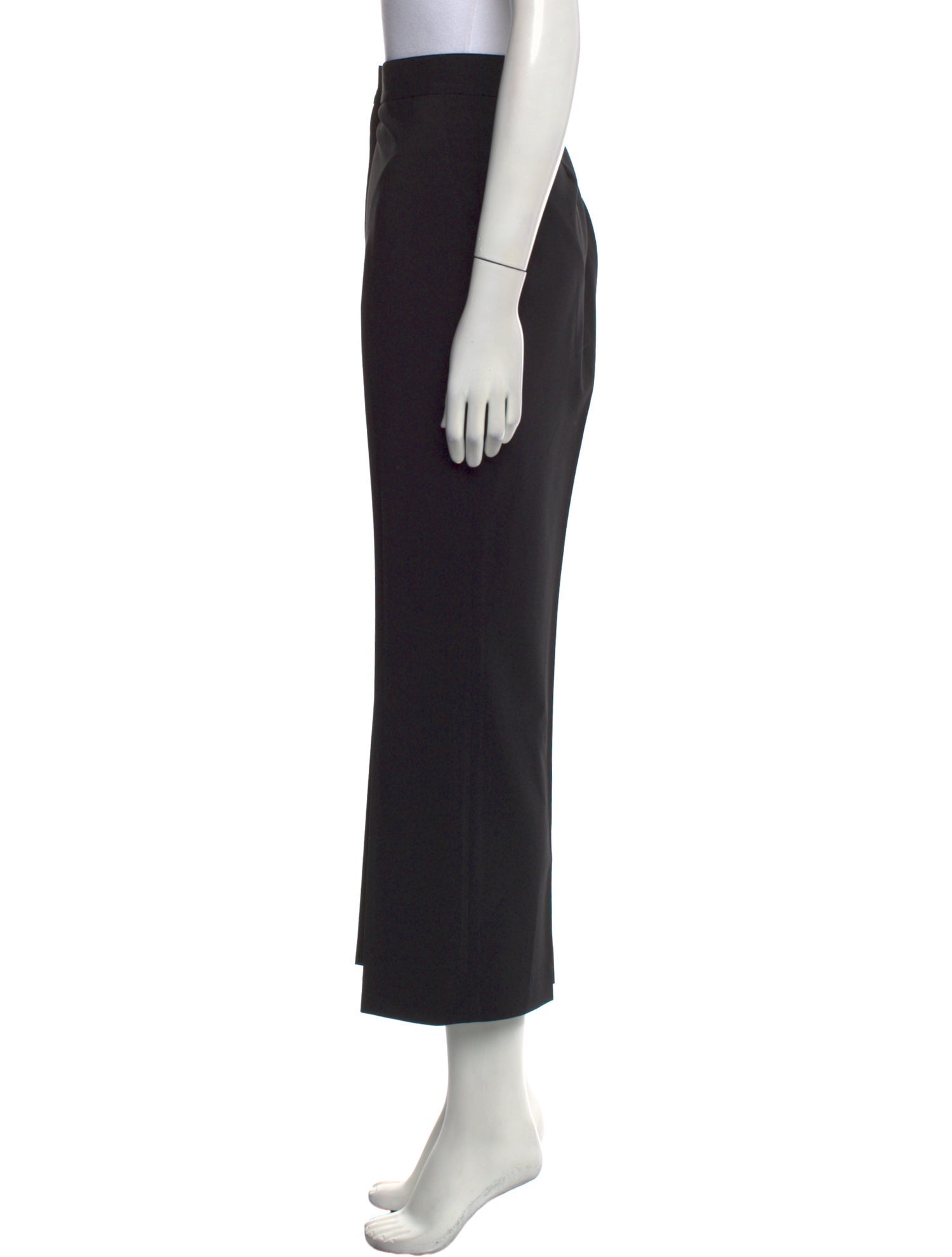 St. John Wool Wide Leg Pants
