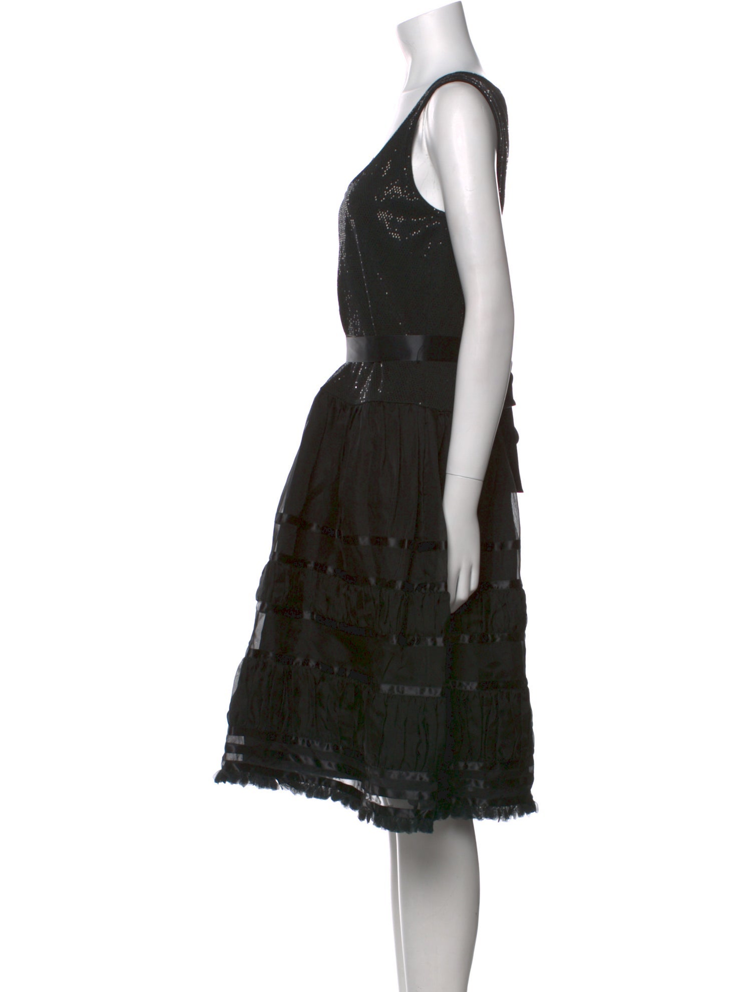 St. John Wool Knee-Length Dress w/ Tags